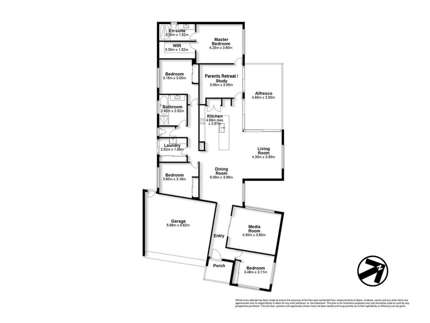 Floorplan of Homely house listing, 34 Lime Crescent, Caloundra West QLD 4551