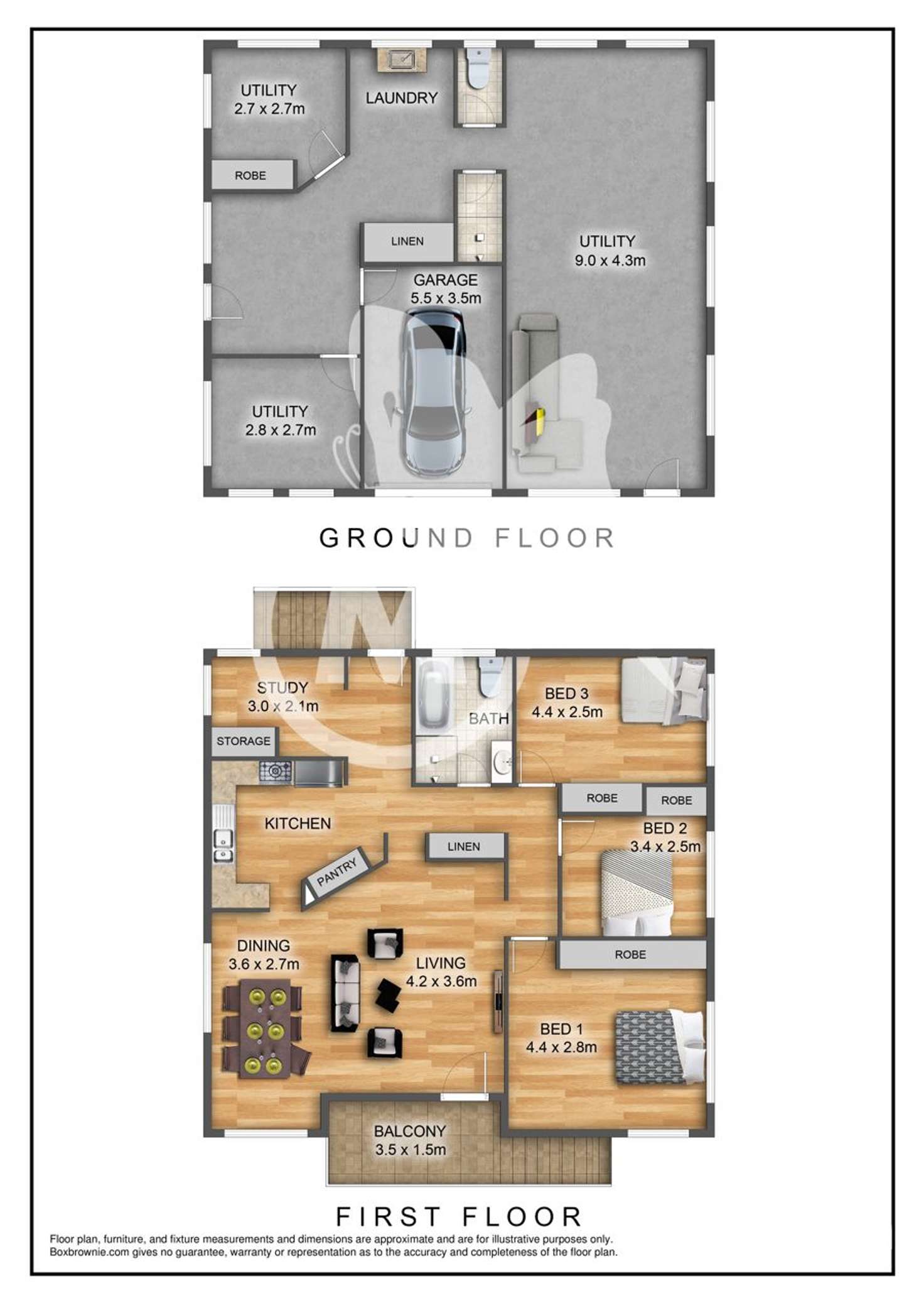 Floorplan of Homely house listing, 1 Kittabilla Street, Chermside West QLD 4032