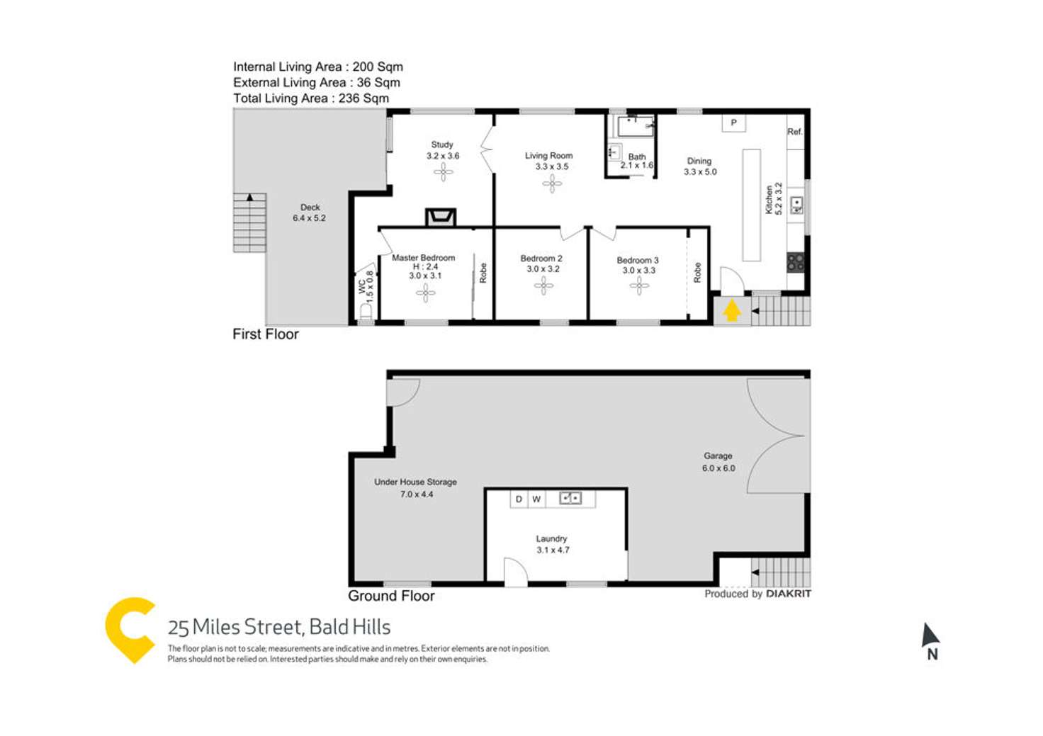 Floorplan of Homely house listing, 25 Miles Street, Bald Hills QLD 4036