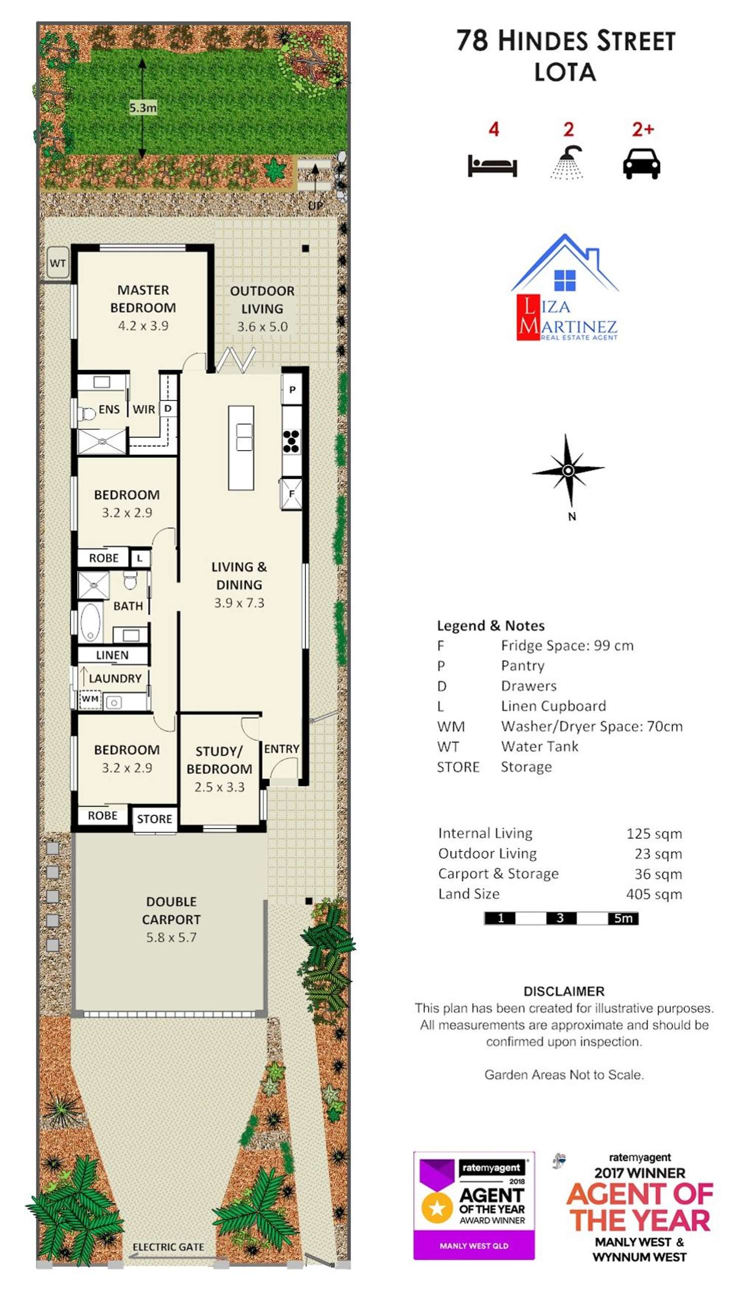 Floorplan of Homely house listing, 78 Hindes Street, Lota QLD 4179