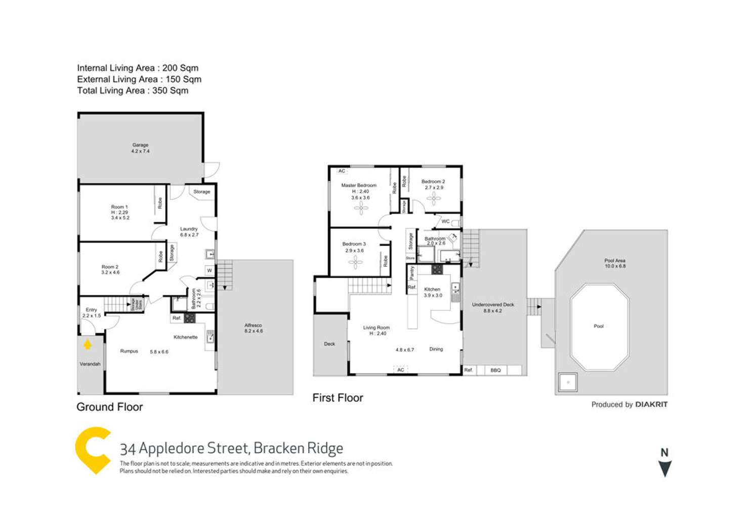 Floorplan of Homely house listing, 34 Appledore Street, Bracken Ridge QLD 4017