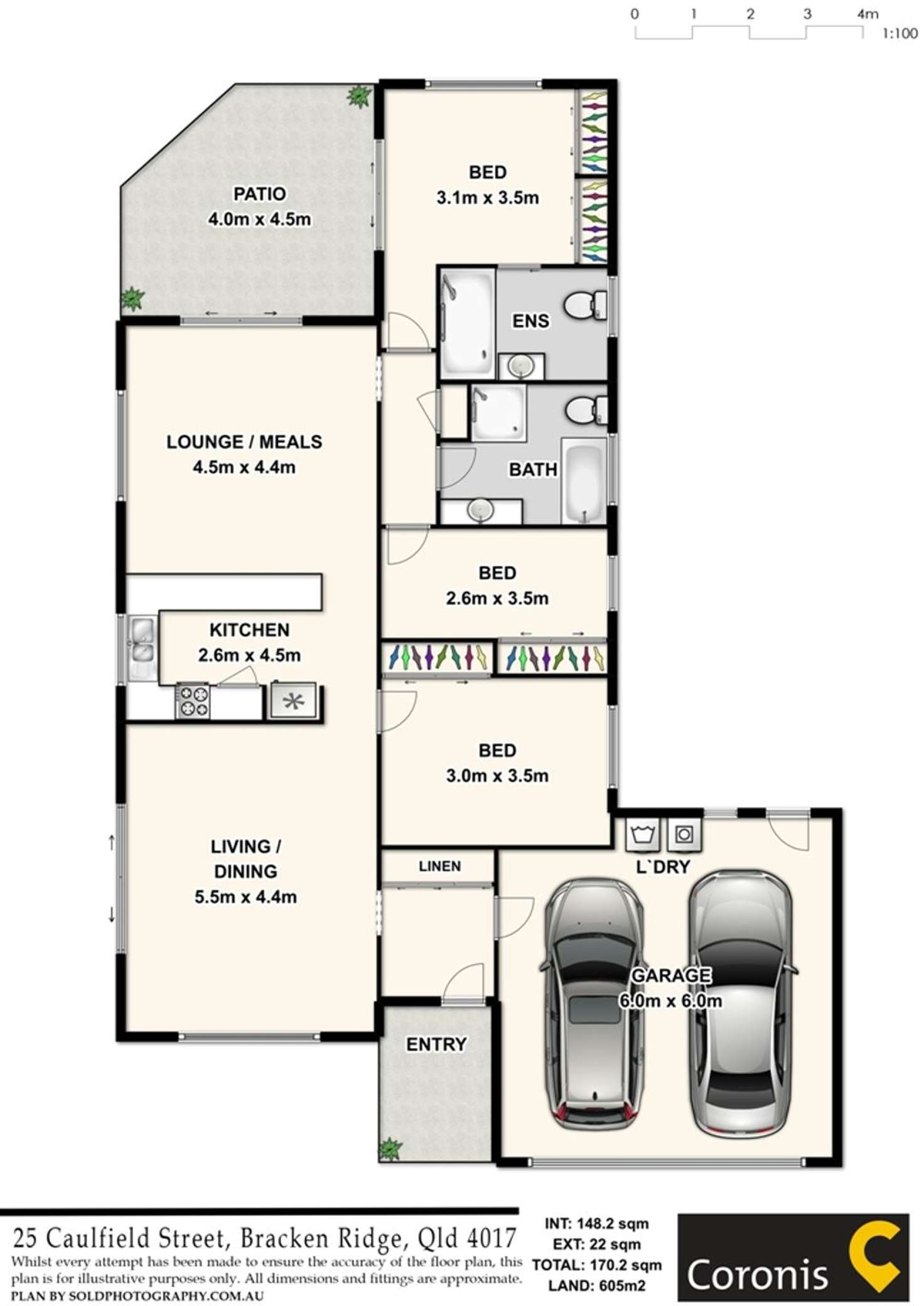 Floorplan of Homely house listing, 25 Caulfield Street, Bracken Ridge QLD 4017