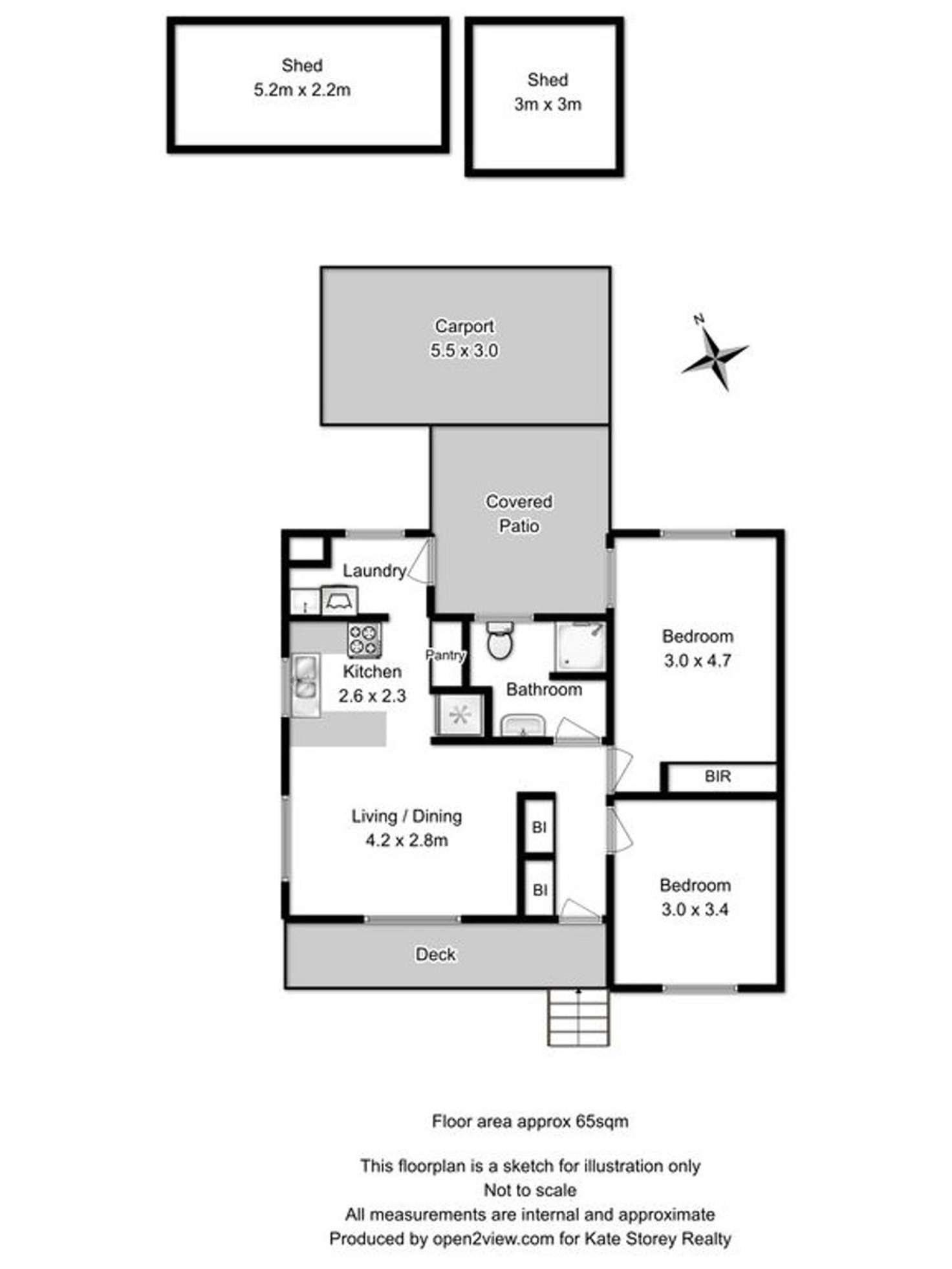 Floorplan of Homely house listing, 17 Moonar Street, Carlton TAS 7173