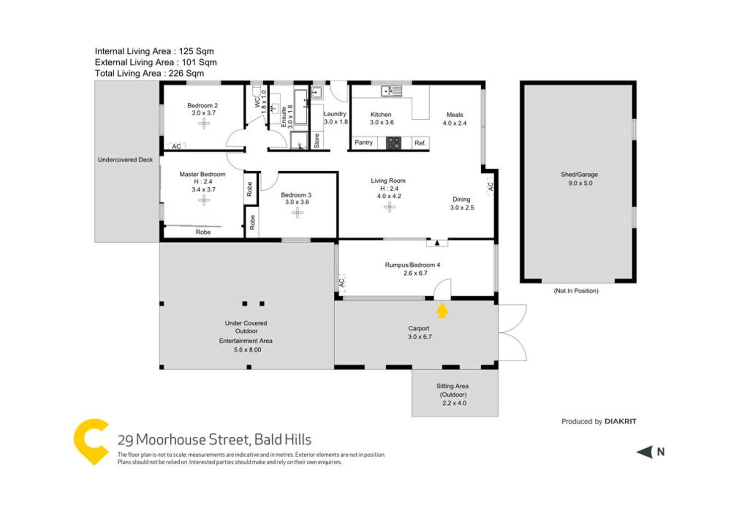 Floorplan of Homely house listing, 29 Moorhouse Street, Bald Hills QLD 4036