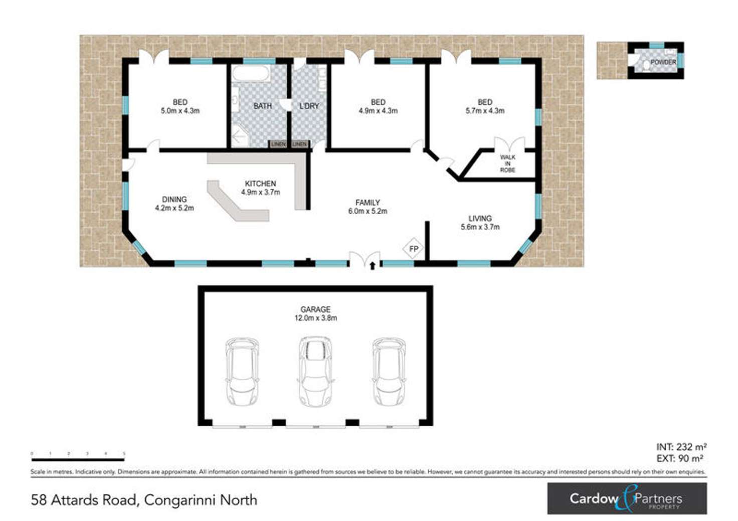 Floorplan of Homely acreageSemiRural listing, 58 Attards Road, Bowraville NSW 2449