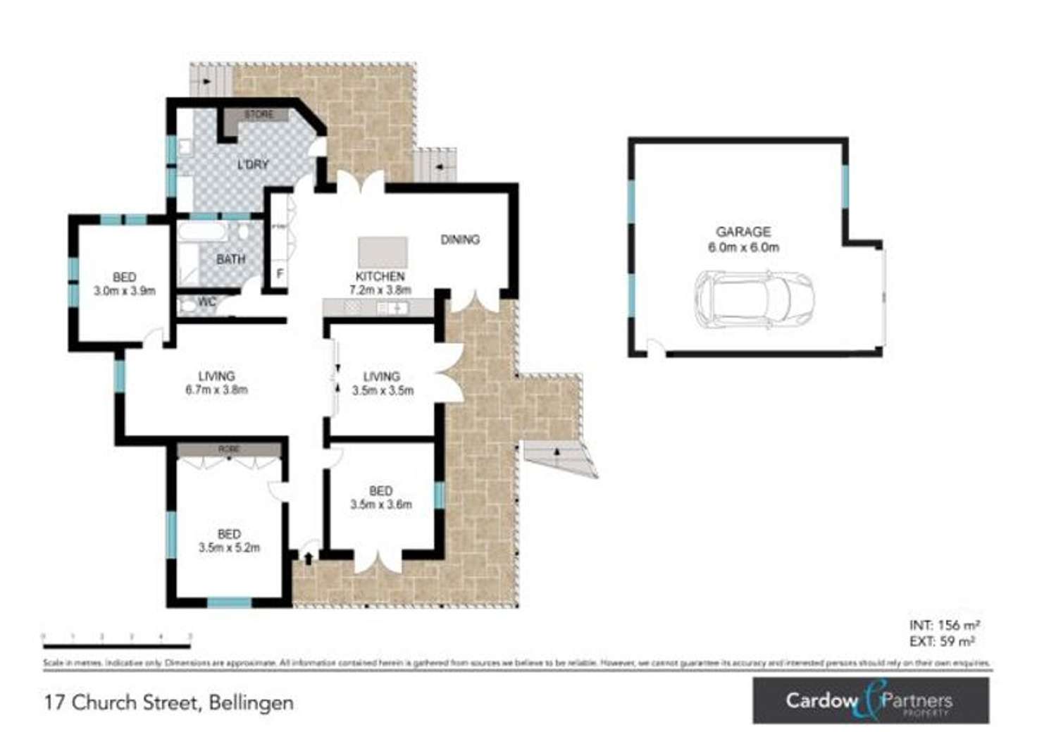 Floorplan of Homely house listing, 17 Church Street, Bellingen NSW 2454