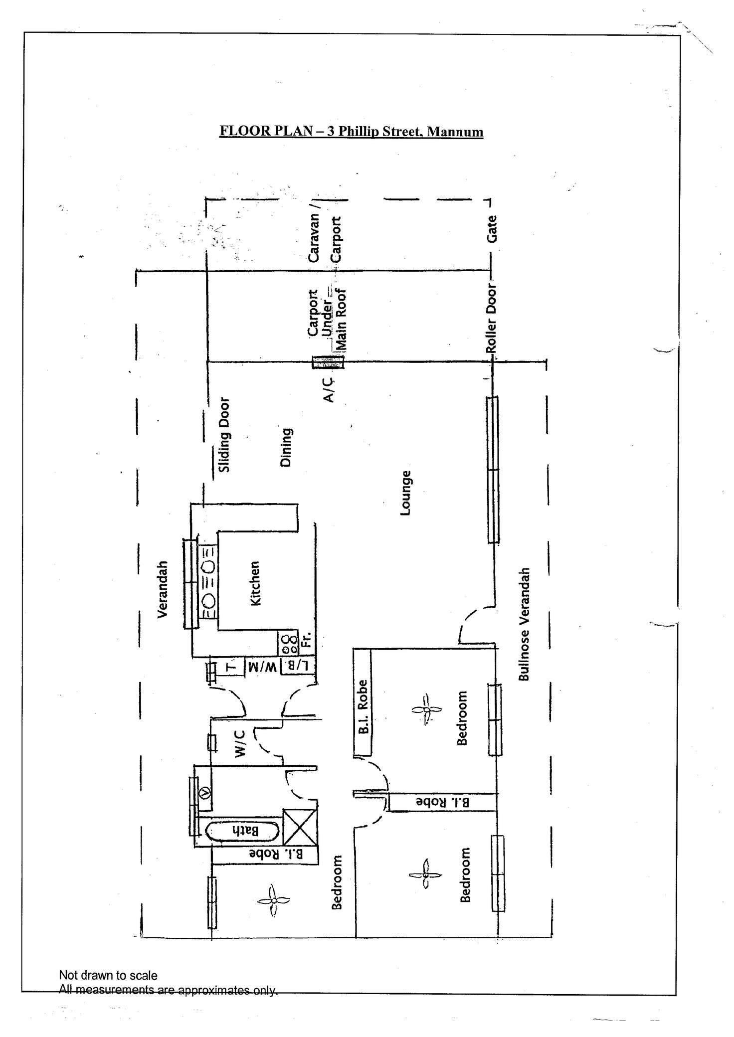Floorplan of Homely house listing, 3 Philip Street, Mannum SA 5238