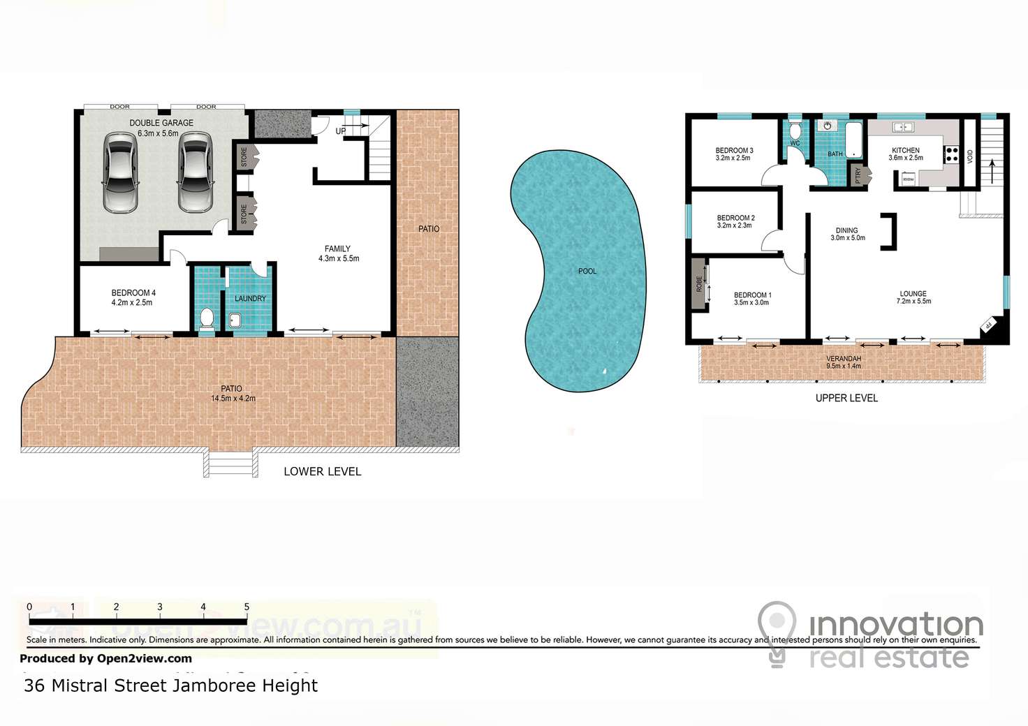 Floorplan of Homely house listing, 36 Mistral St, Jamboree Heights QLD 4074
