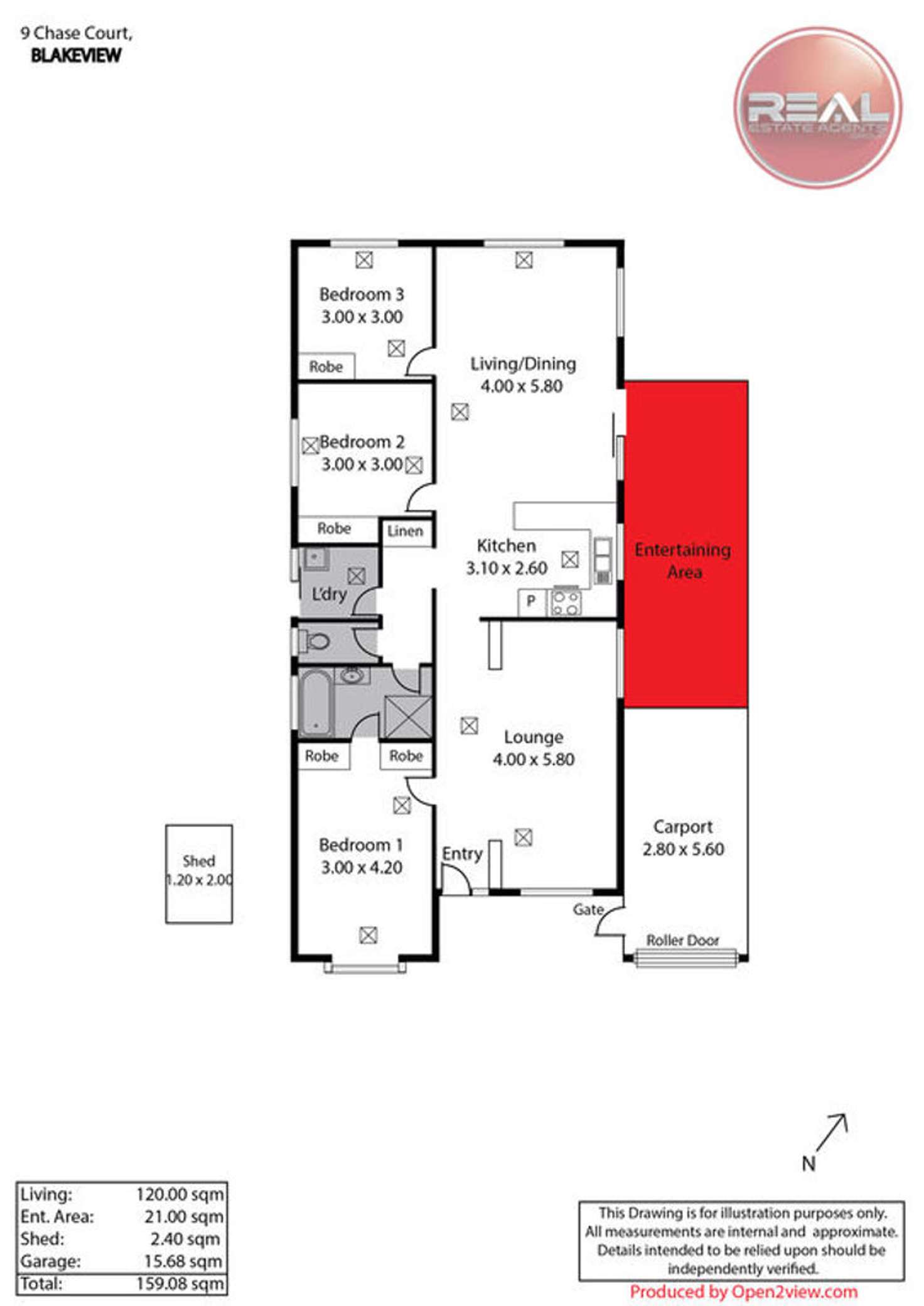 Floorplan of Homely house listing, 9 Chase Court, Blakeview SA 5114