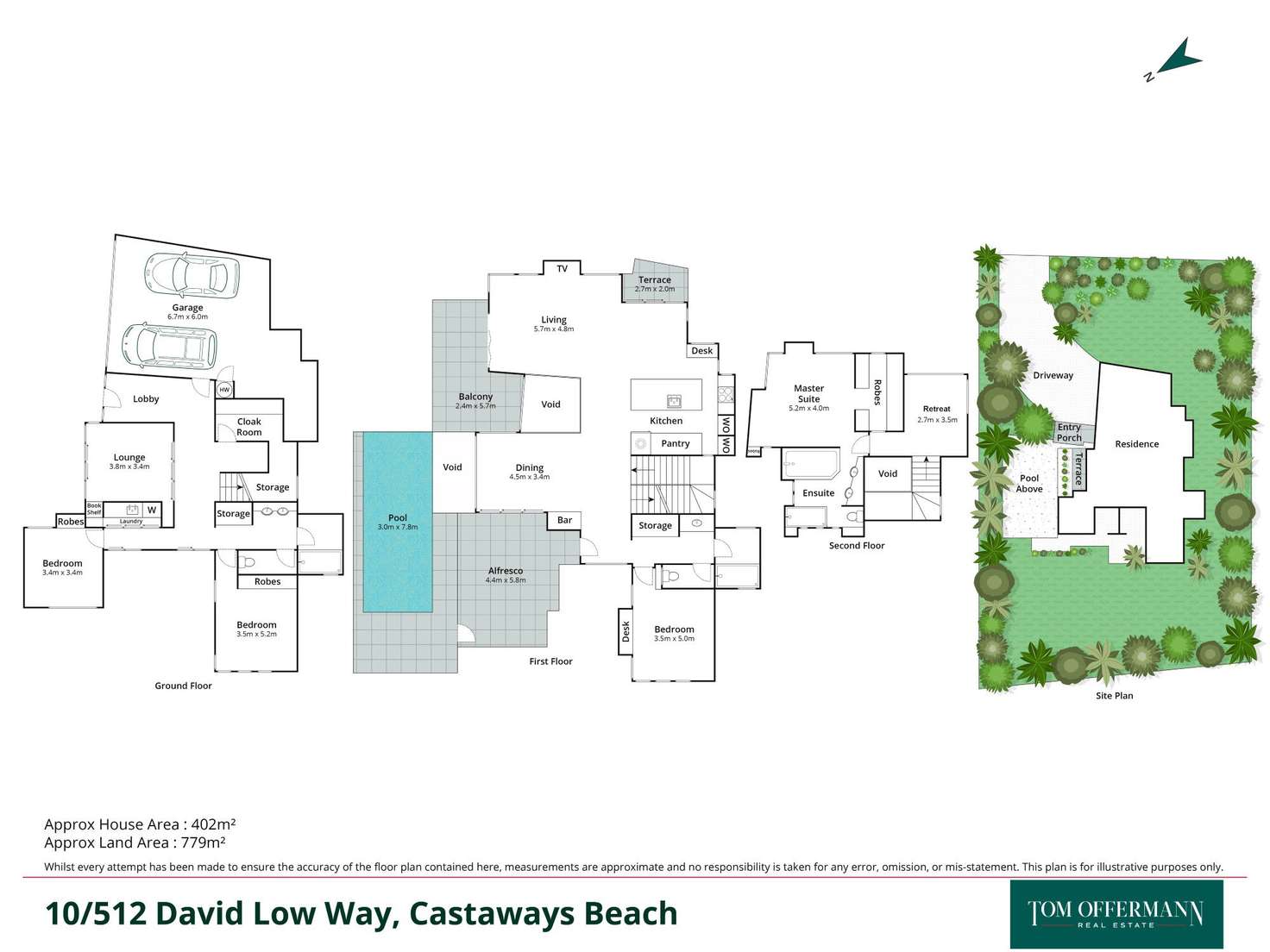 Floorplan of Homely house listing, 10/512 David Low Way, Castaways Beach QLD 4567