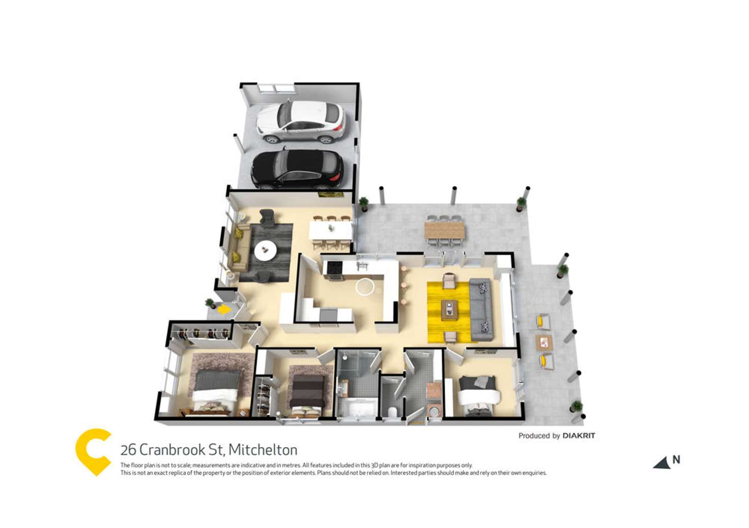 Floorplan of Homely house listing, 26 Cranbrook Street, Mitchelton QLD 4053