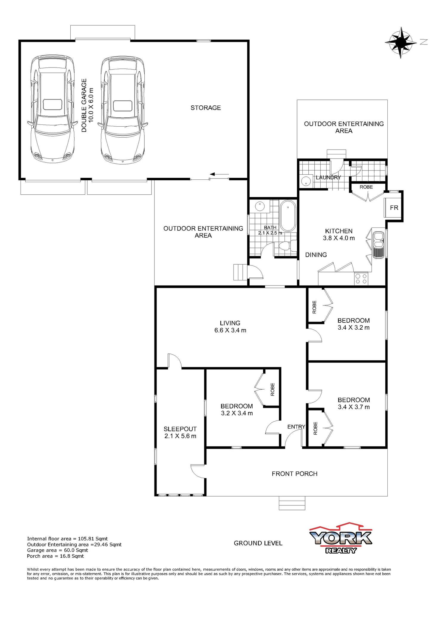 Floorplan of Homely house listing, 269 New England Highway, Harlaxton QLD 4350