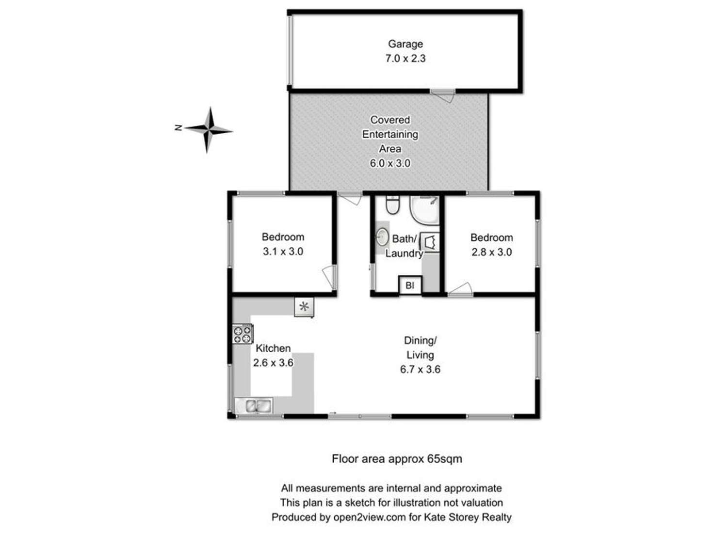 Floorplan of Homely house listing, 7 Andersons Road, Port Arthur TAS 7182