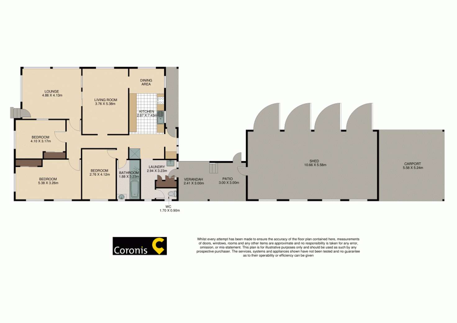 Floorplan of Homely house listing, 136 Duffield Road, Kallangur QLD 4503