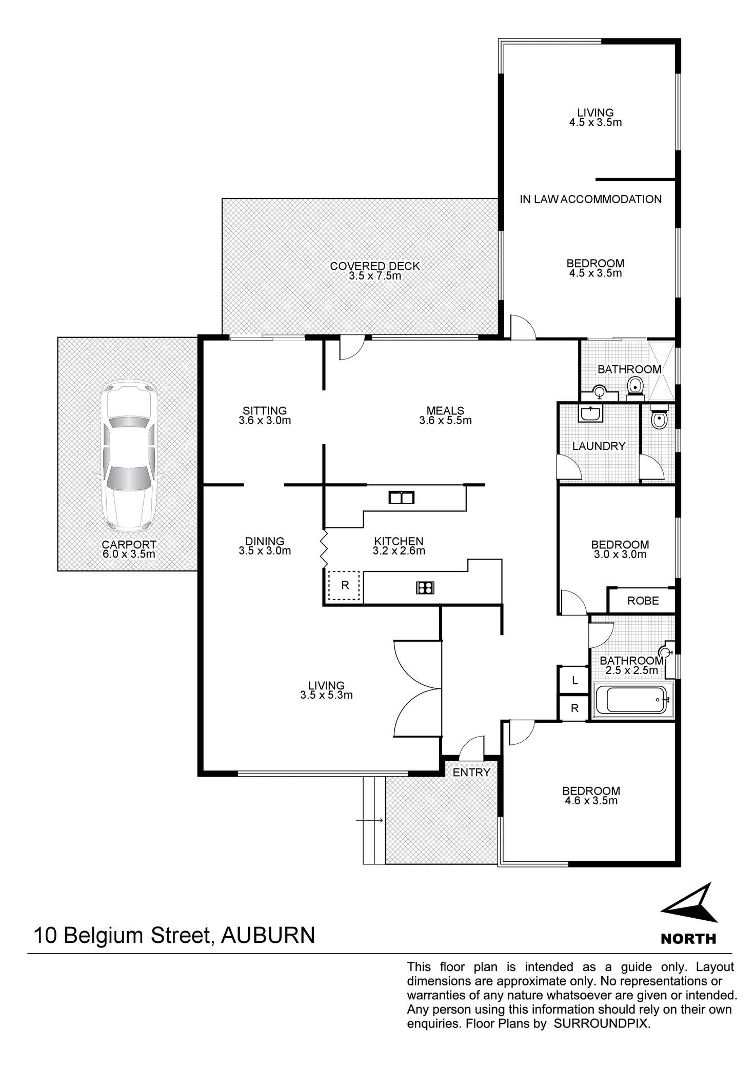 Floorplan of Homely house listing, 10 Belgium St, Auburn NSW 2144