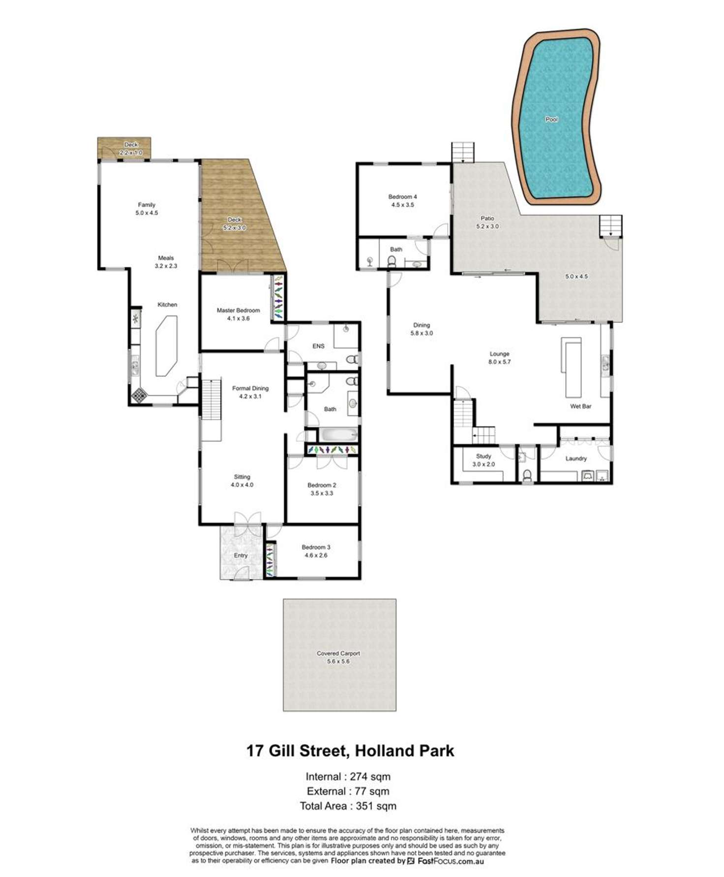 Floorplan of Homely house listing, 17 Gill Street, Holland Park QLD 4121