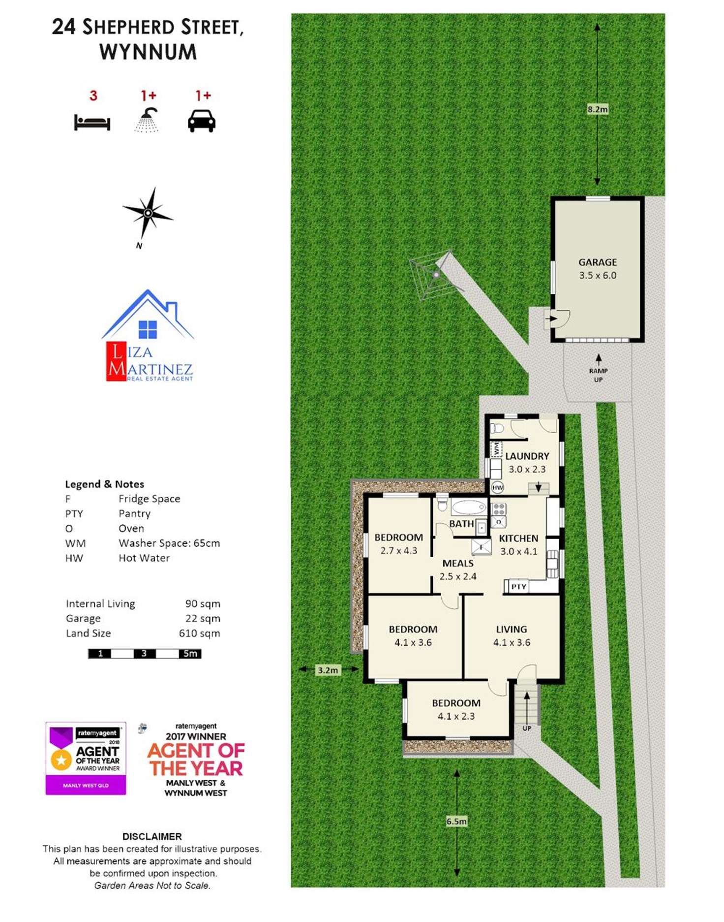 Floorplan of Homely house listing, 24 Shepherd Street, Wynnum QLD 4178