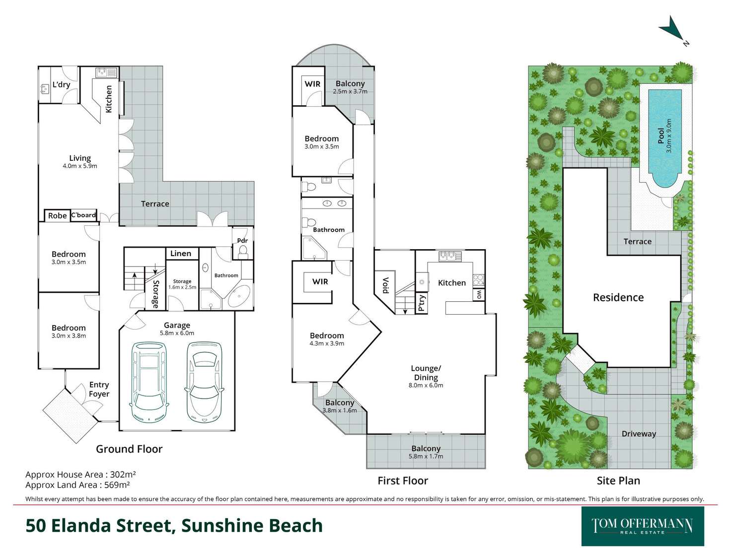 Floorplan of Homely house listing, 50 Elanda Street, Sunshine Beach QLD 4567