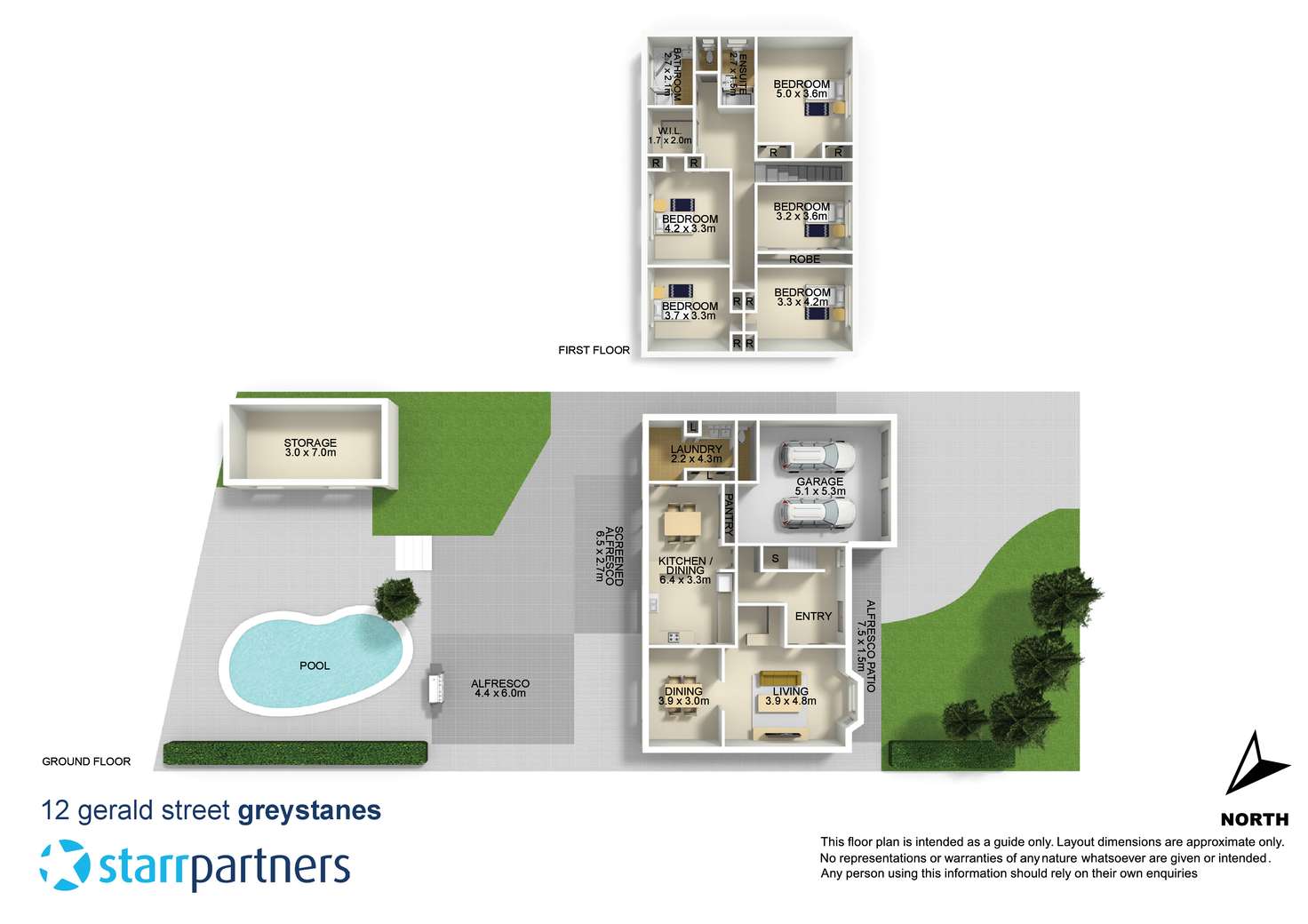 Floorplan of Homely house listing, 12 Gerald Street, Greystanes NSW 2145