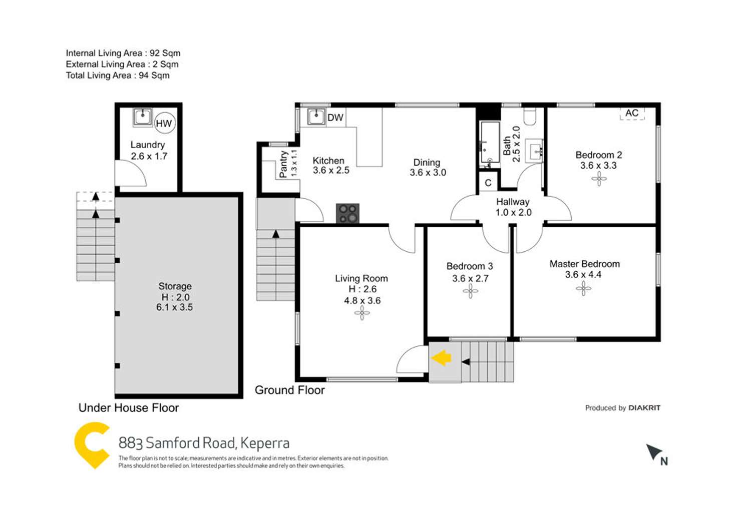 Floorplan of Homely house listing, 883 Samford Road, Keperra QLD 4054