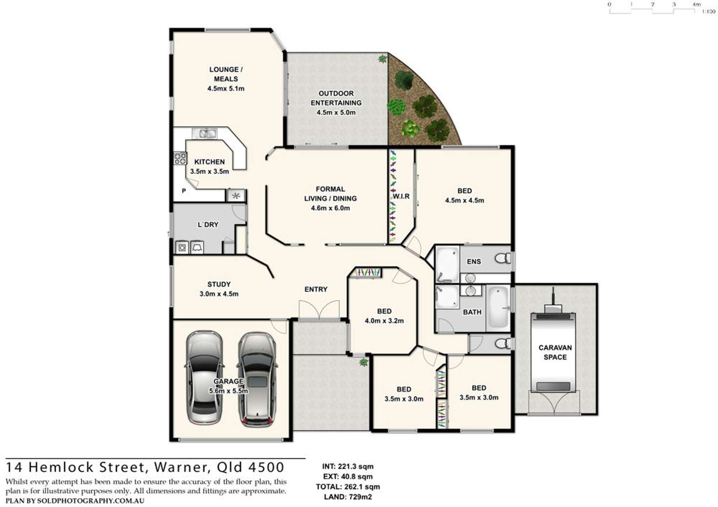 Floorplan of Homely house listing, 14 Hemlock Street, Warner QLD 4500