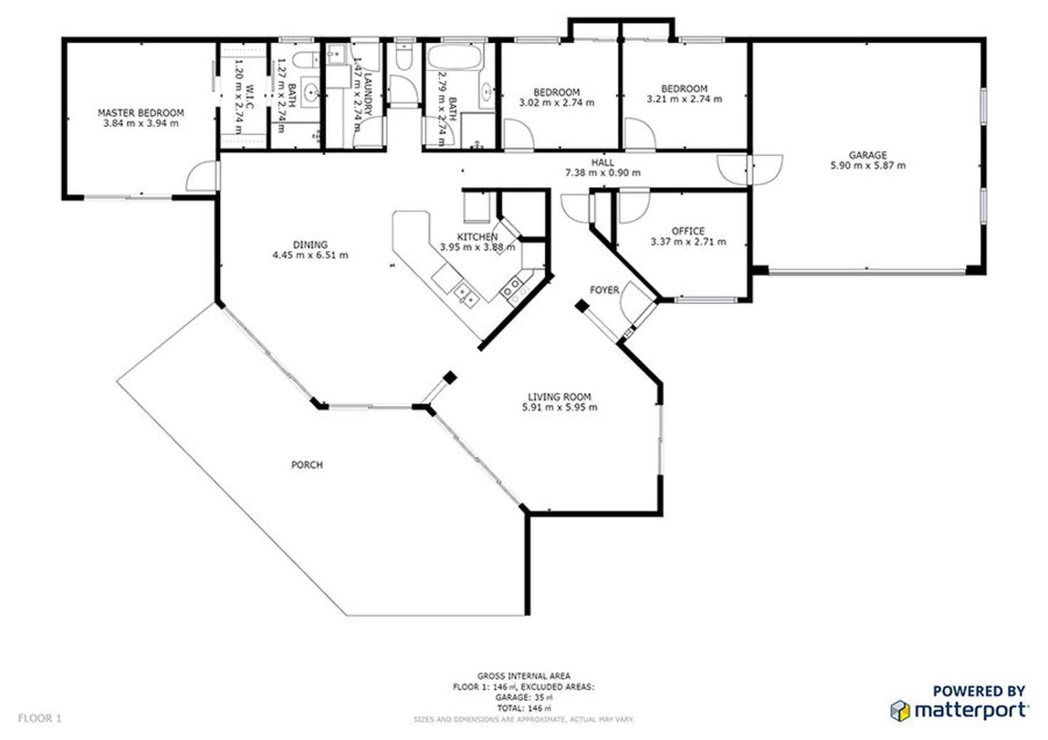 Floorplan of Homely house listing, 19 Lorikeet Avenue, Boambee East NSW 2452