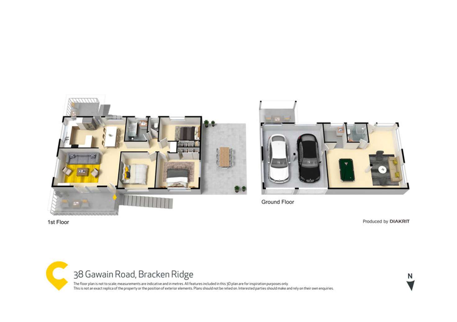 Floorplan of Homely house listing, 38 Gawain Road, Bracken Ridge QLD 4017