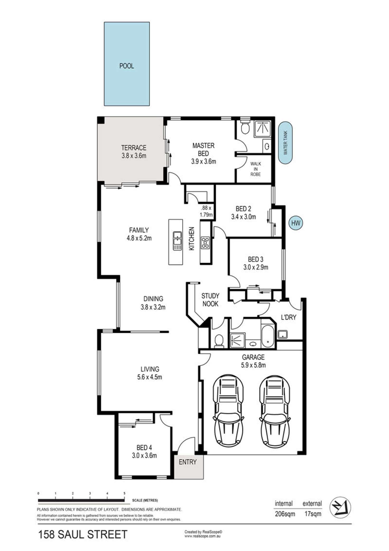 Floorplan of Homely house listing, 158 Saul Street, Brighton QLD 4017