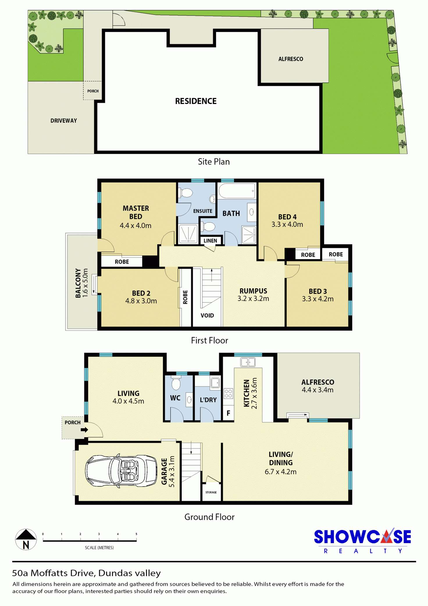 Floorplan of Homely house listing, 50A Moffatts Drive, Dundas Valley NSW 2117