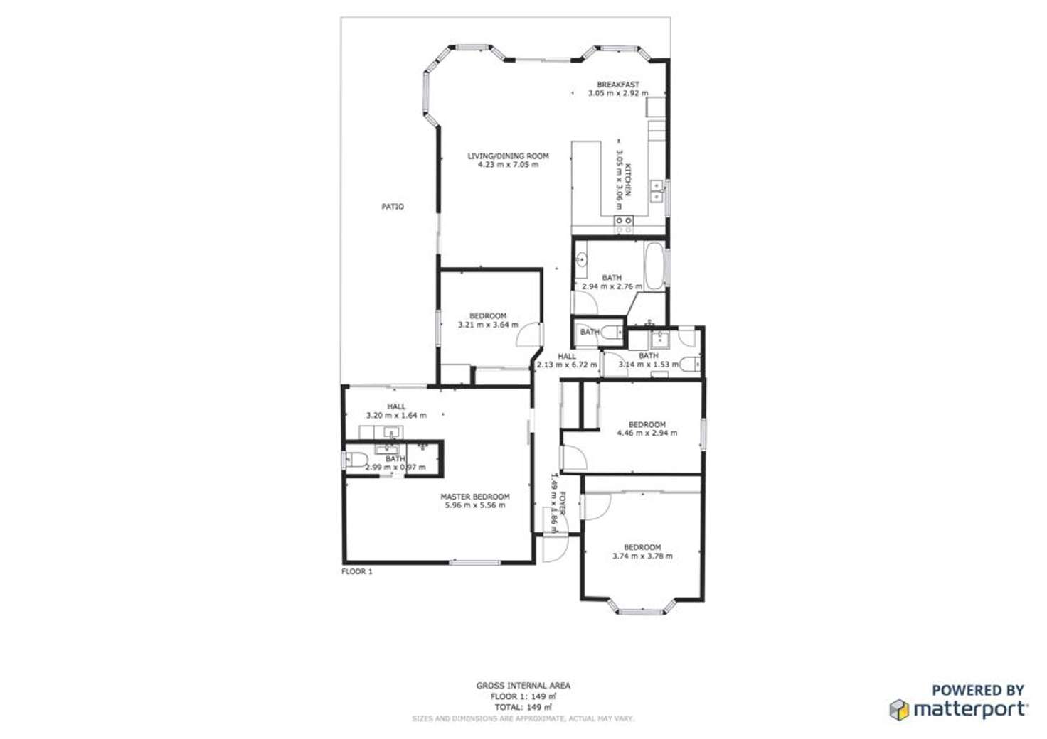 Floorplan of Homely house listing, 18 Cordwell Grove, Boambee East NSW 2452