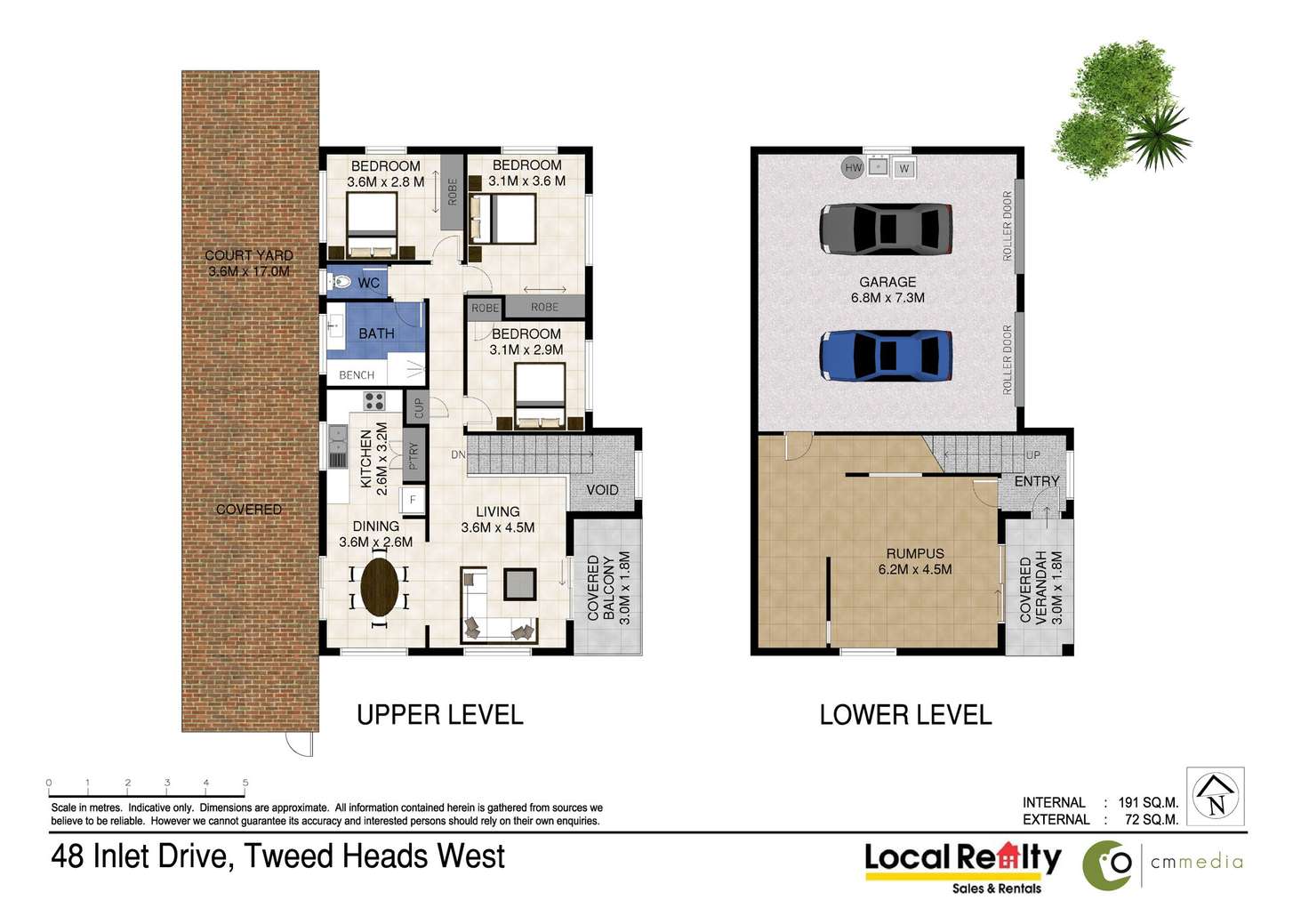 Floorplan of Homely house listing, 48 Inlet Drive, Tweed Heads West NSW 2485