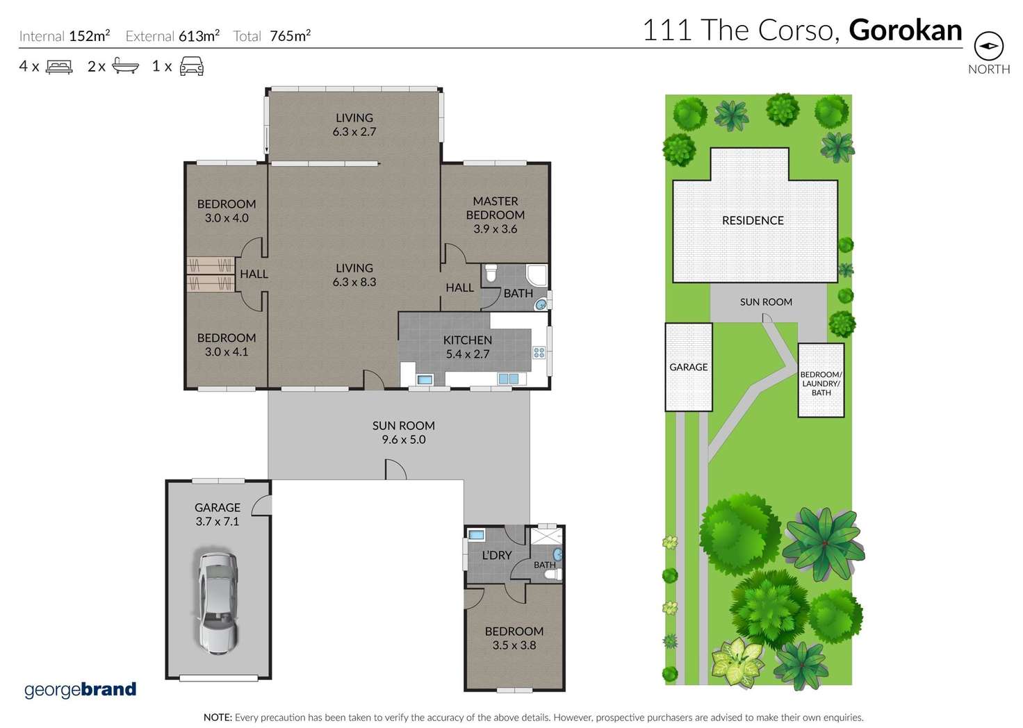 Floorplan of Homely house listing, 111 THE CORSO, Gorokan NSW 2263