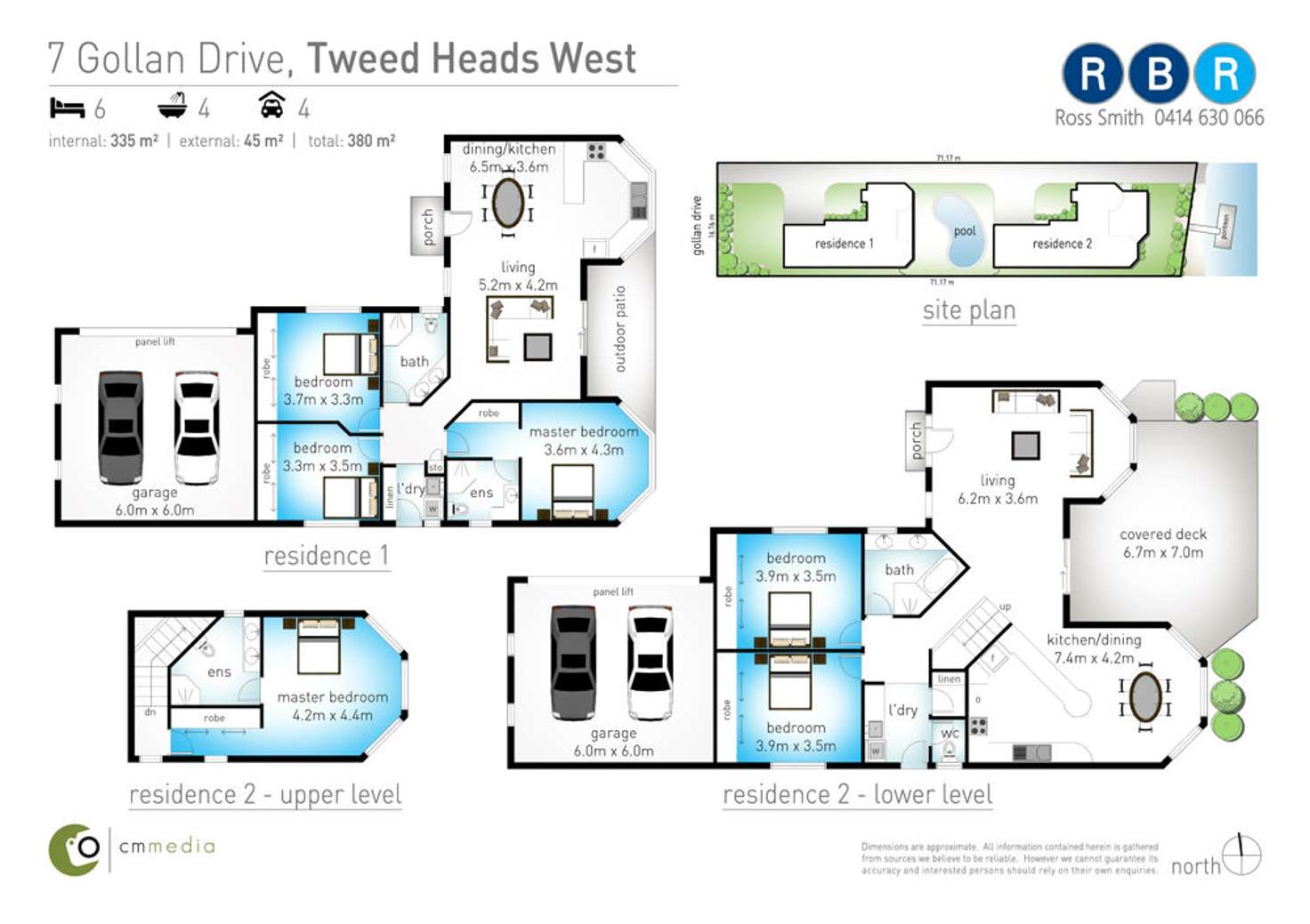 Floorplan of Homely house listing, 7 Gollan Drive, Tweed Heads West NSW 2485