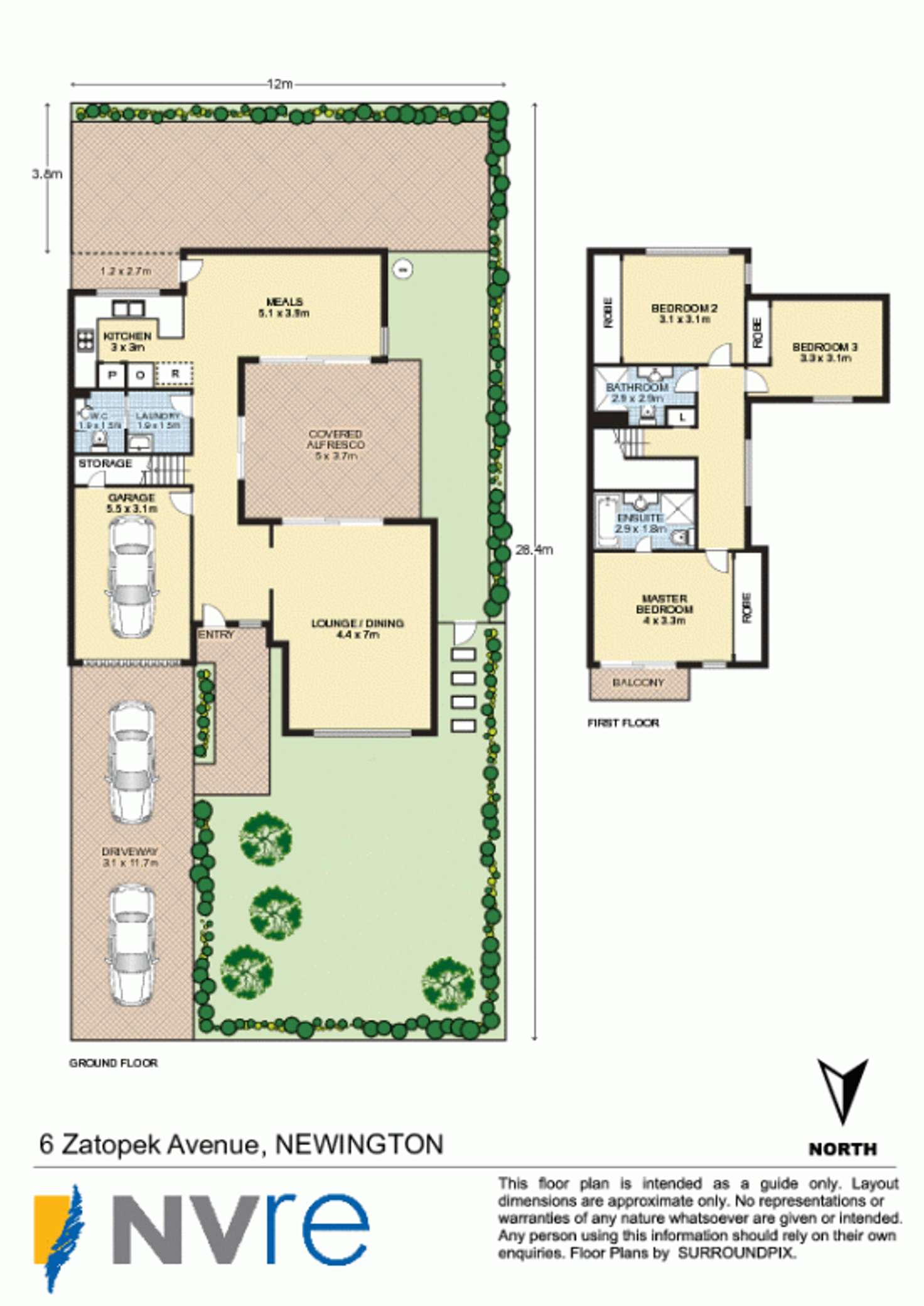 Floorplan of Homely house listing, 6 Zatopek Avenue, Newington NSW 2127