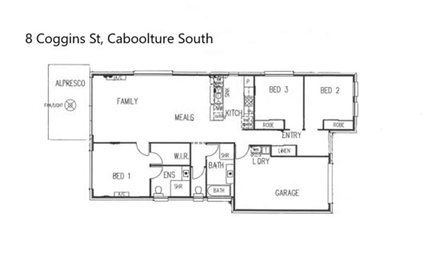 Floorplan of Homely house listing, 8 Coggins Street, Caboolture South QLD 4510