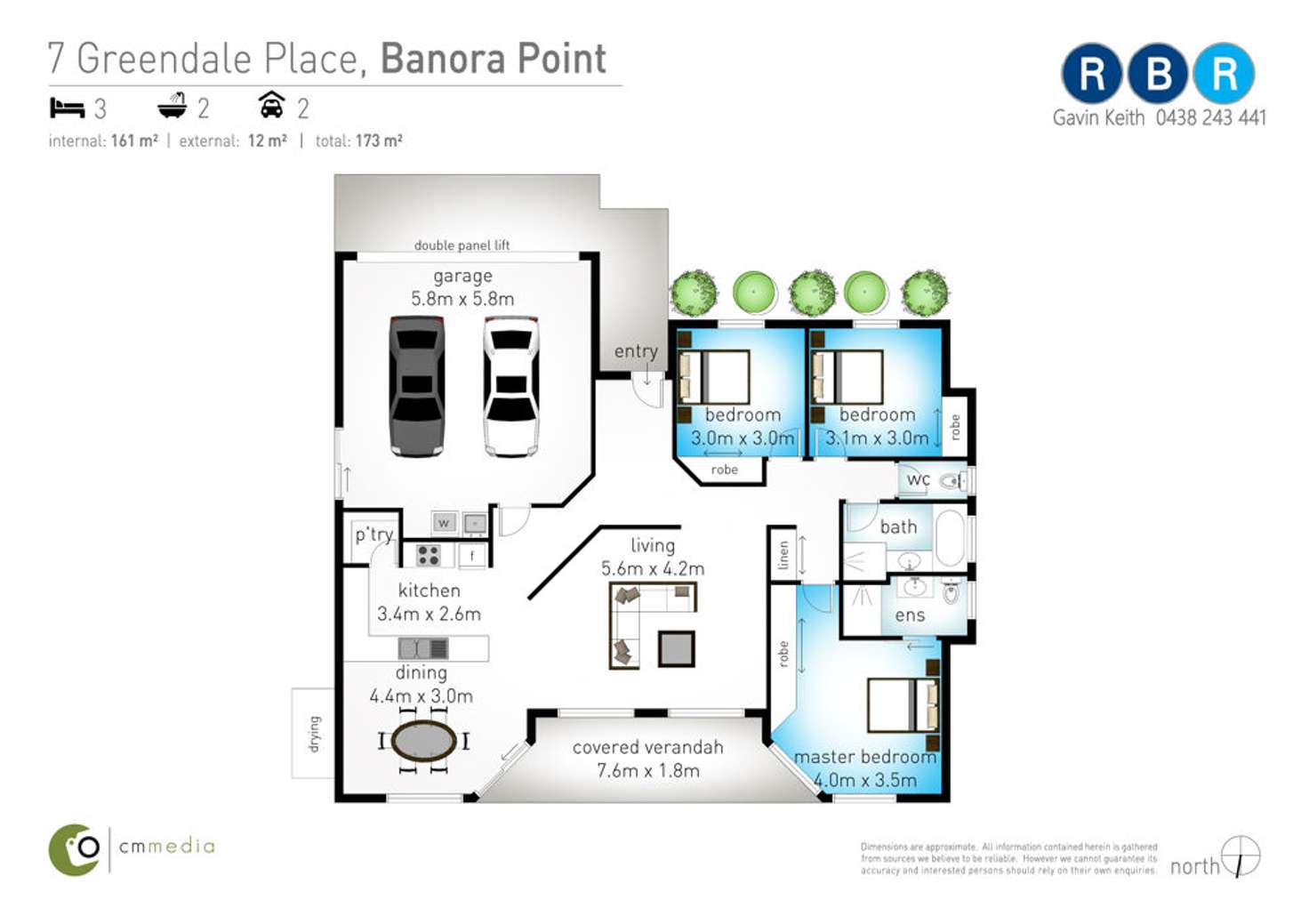 Floorplan of Homely house listing, 7 Greendale Place, Banora Point NSW 2486