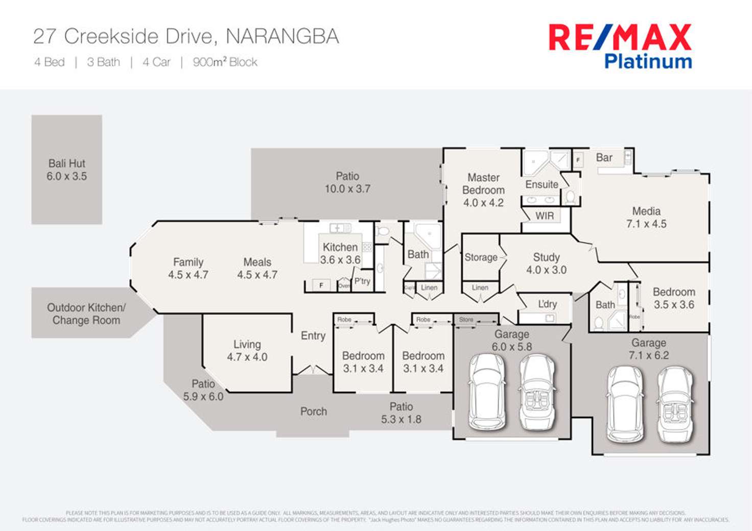 Floorplan of Homely house listing, 27 Creekside Drive, Narangba QLD 4504