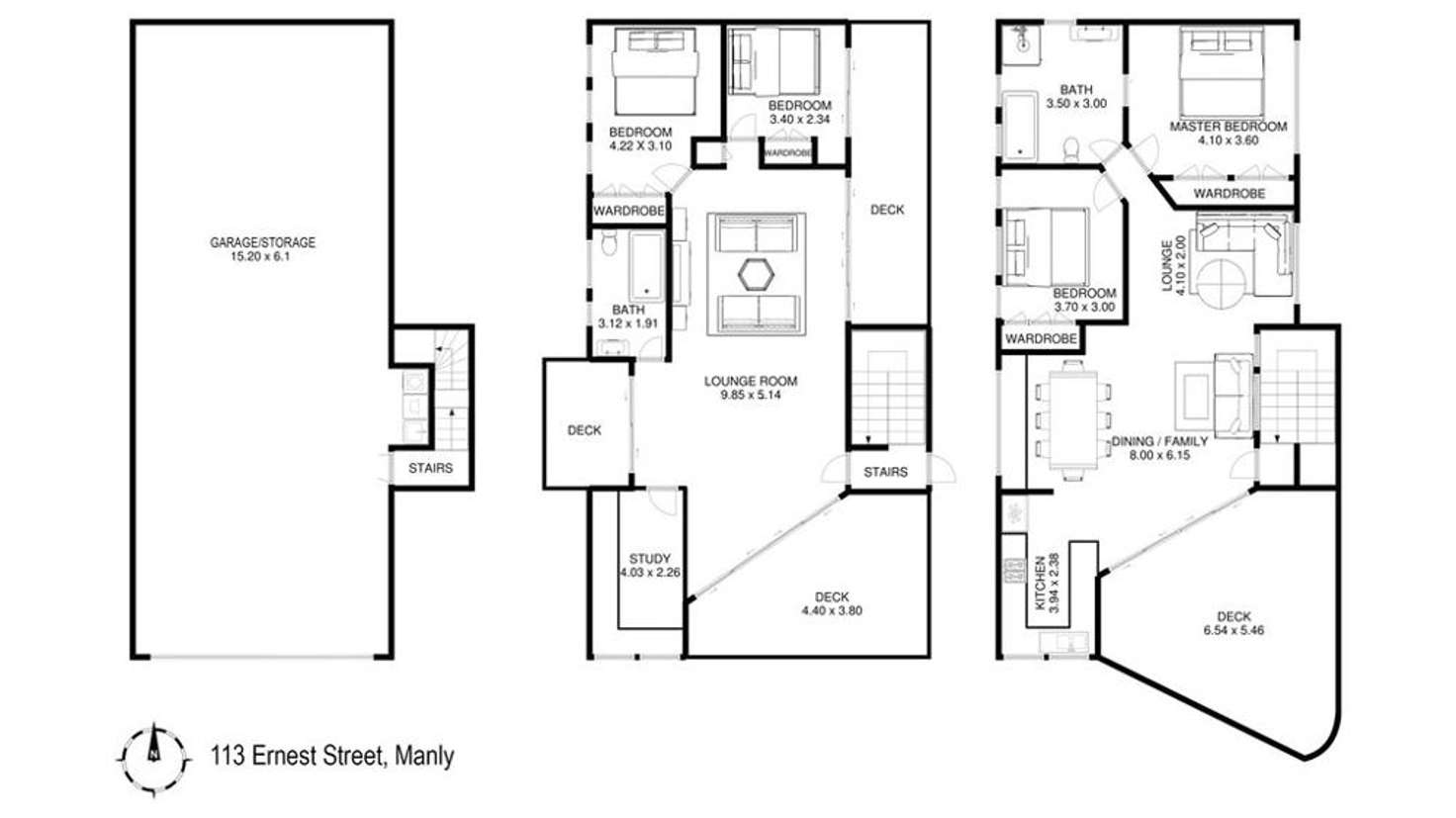 Floorplan of Homely house listing, 113 Ernest Street, Manly QLD 4179
