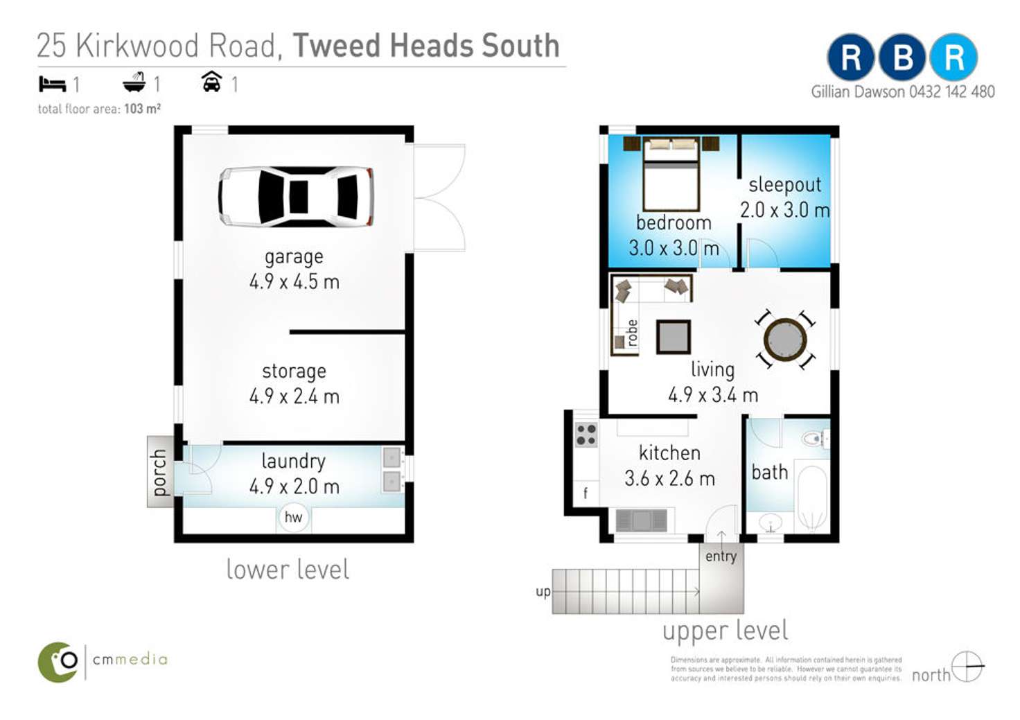 Floorplan of Homely house listing, 25 Kirkwood Road, Tweed Heads South NSW 2486