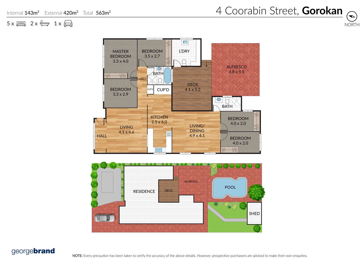 Floorplan of Homely house listing, 4 Coorabin Street, Gorokan NSW 2263