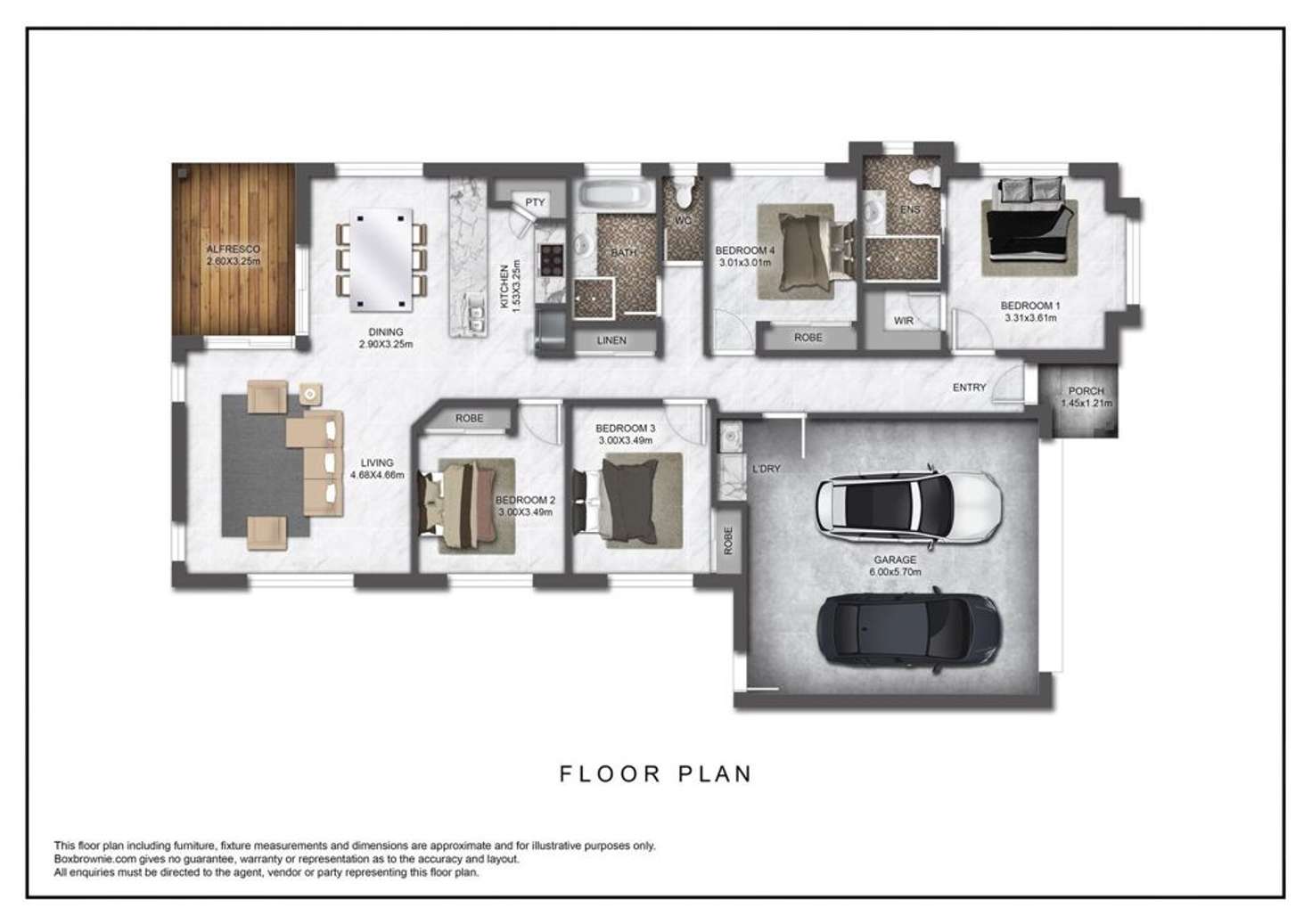 Floorplan of Homely house listing, 53 Lakeside Crescent, Ningi QLD 4511