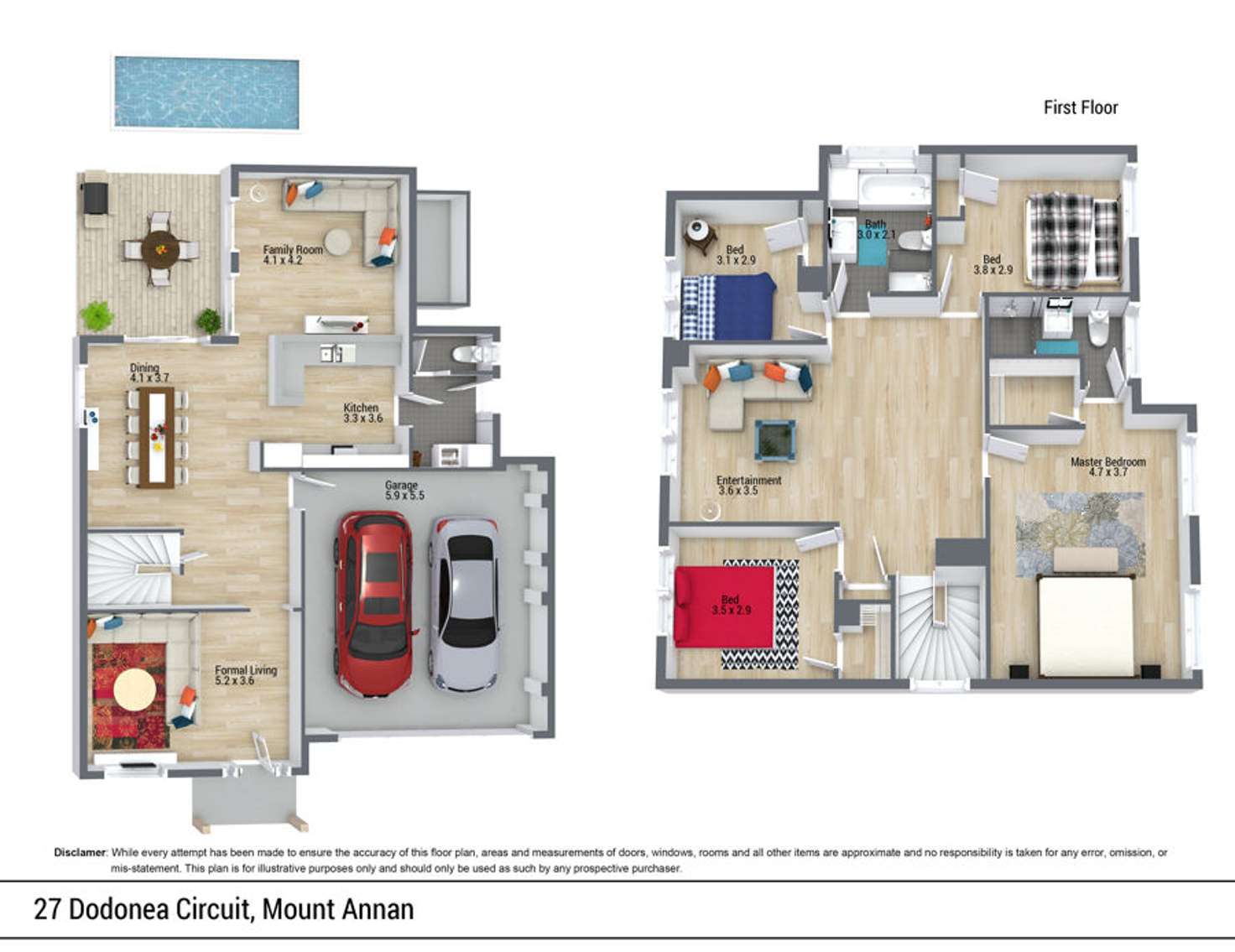 Floorplan of Homely house listing, 27 Dodonea Circuit, Mount Annan NSW 2567