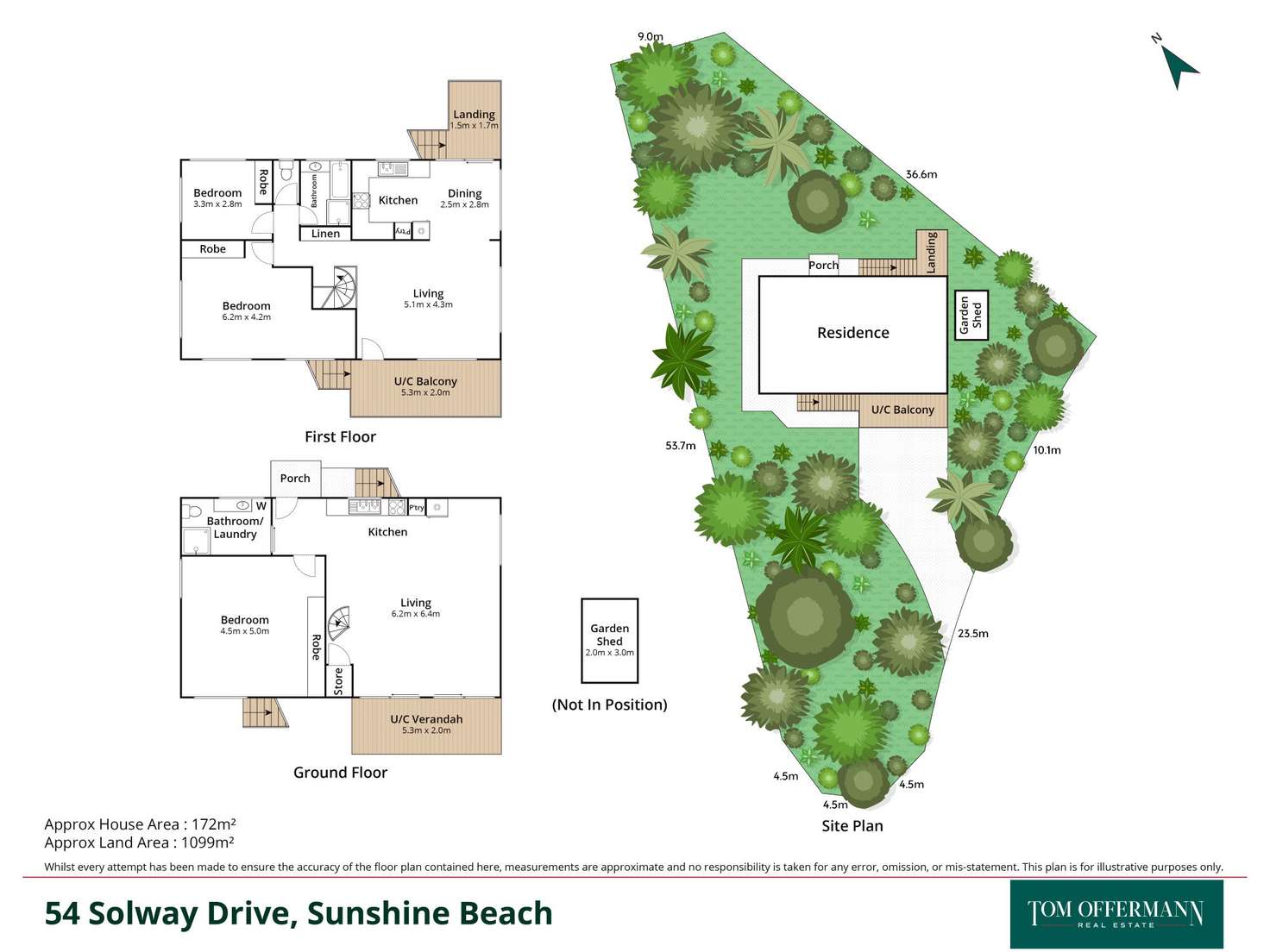 Floorplan of Homely house listing, 54 Solway Drive, Sunshine Beach QLD 4567