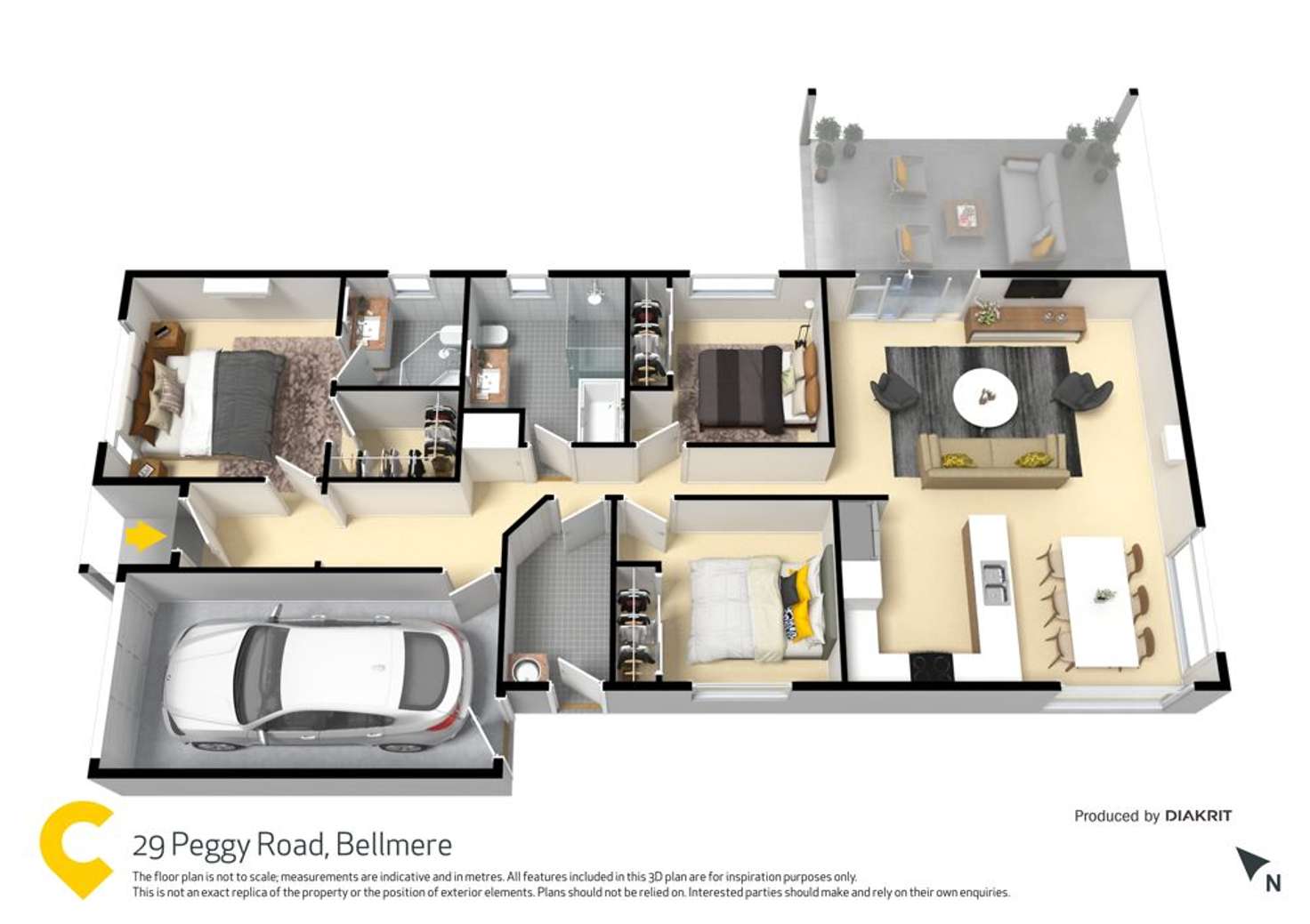 Floorplan of Homely house listing, 29 Peggy Road, Bellmere QLD 4510