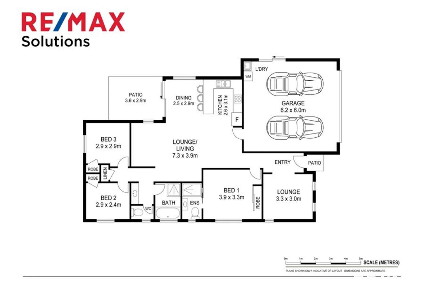 Floorplan of Homely house listing, 14 Bishop Court, Lawnton QLD 4501