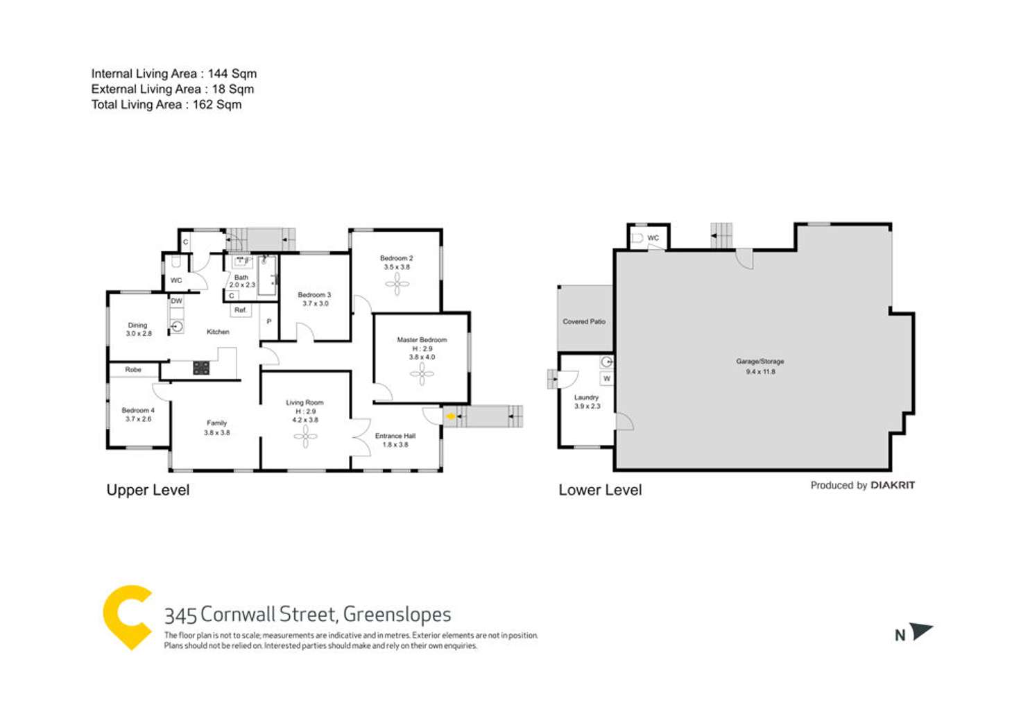 Floorplan of Homely house listing, 345 Cornwall Street, Greenslopes QLD 4120