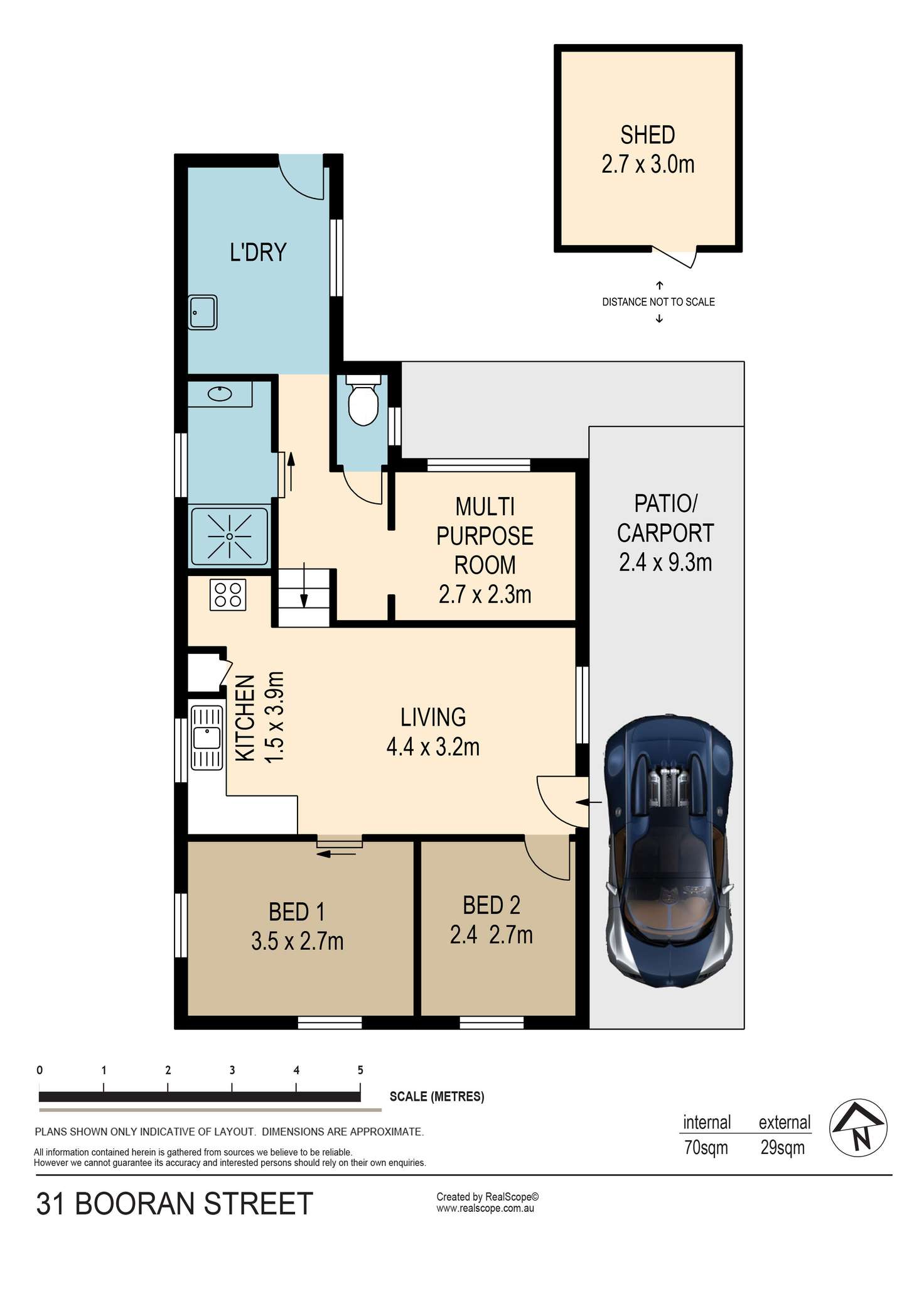 Floorplan of Homely house listing, 31 Booran Street, Lota QLD 4179