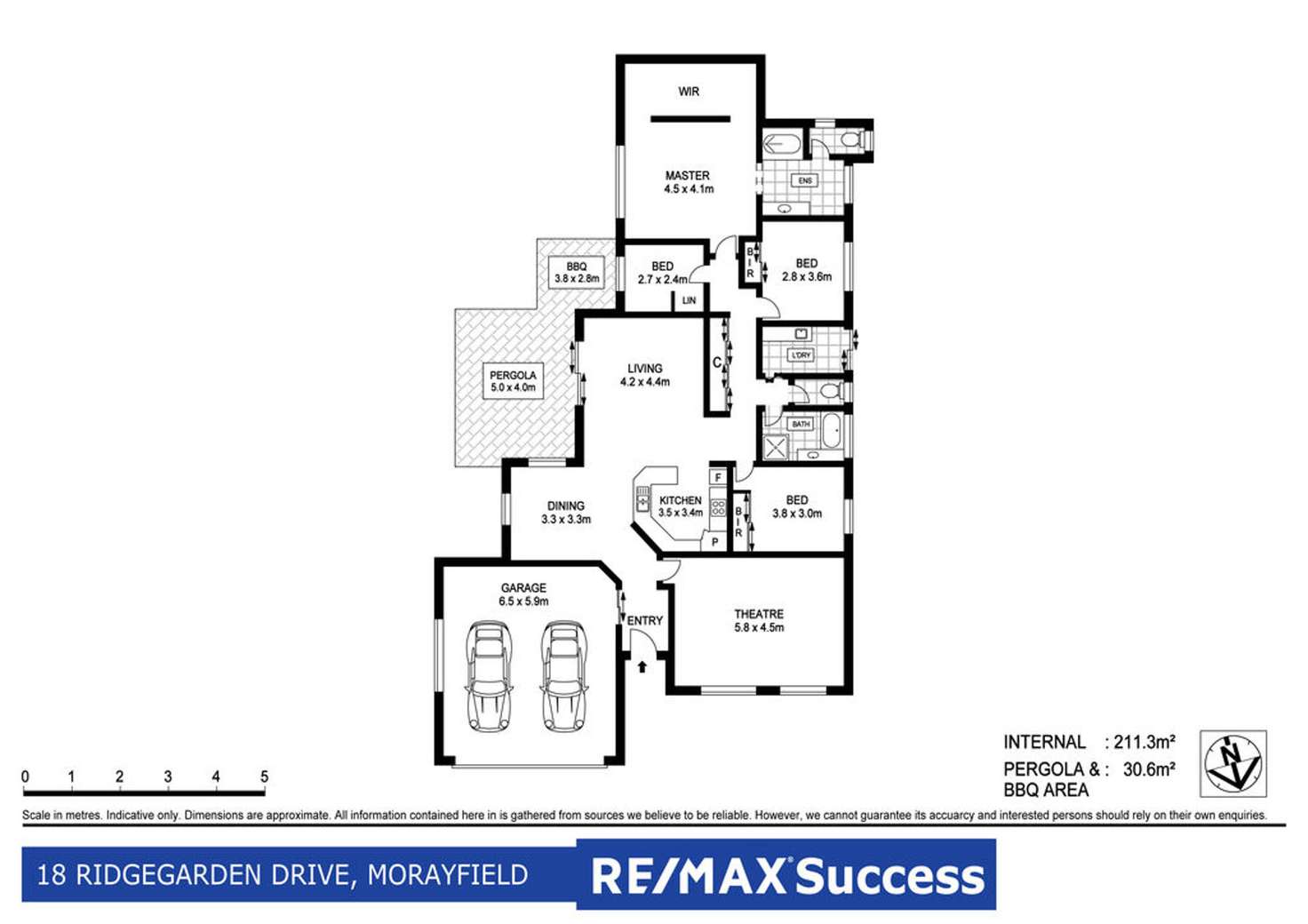 Floorplan of Homely house listing, 18 Ridgegarden Drive, Morayfield QLD 4506