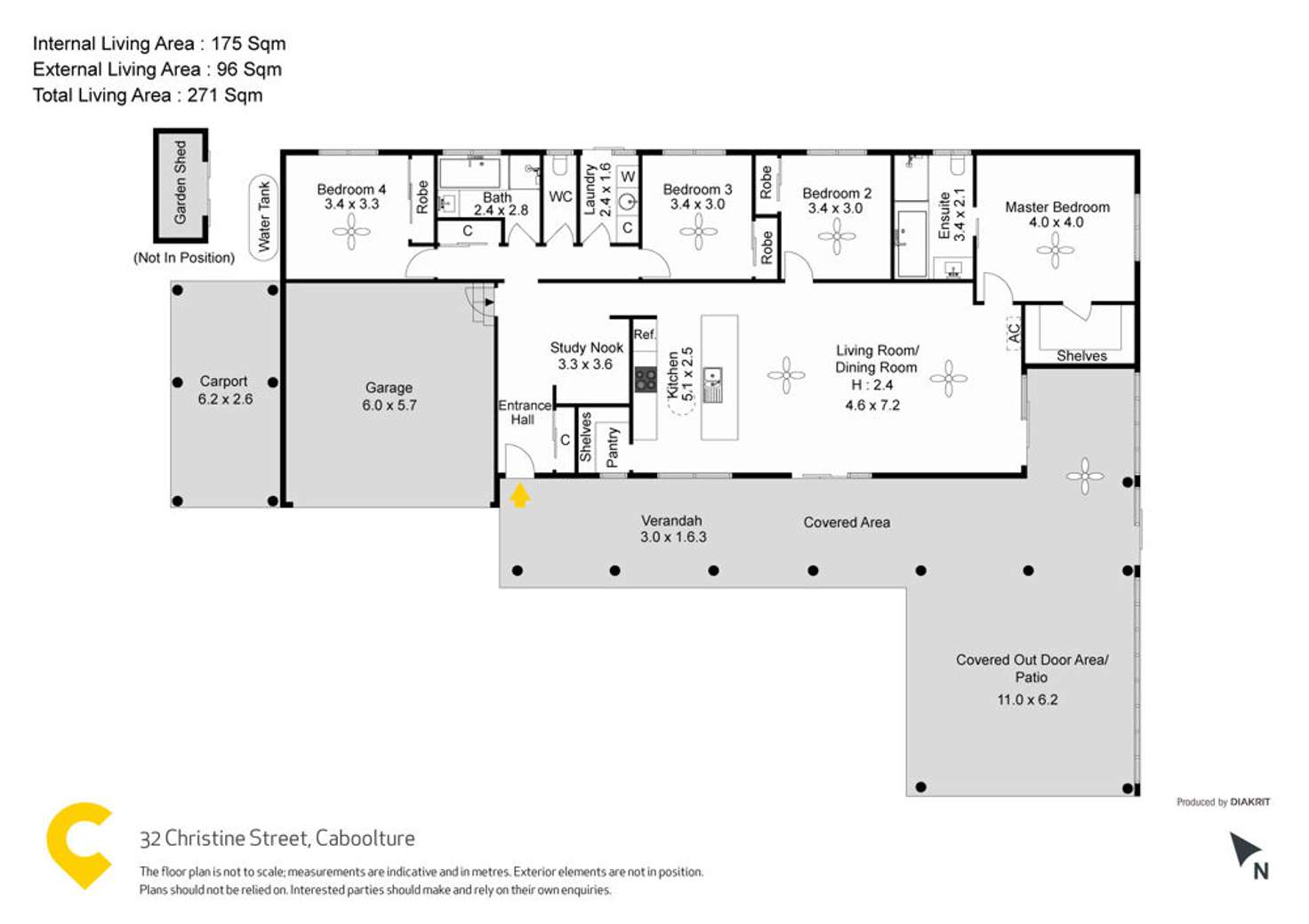 Floorplan of Homely house listing, 32 Christine Street, Caboolture QLD 4510