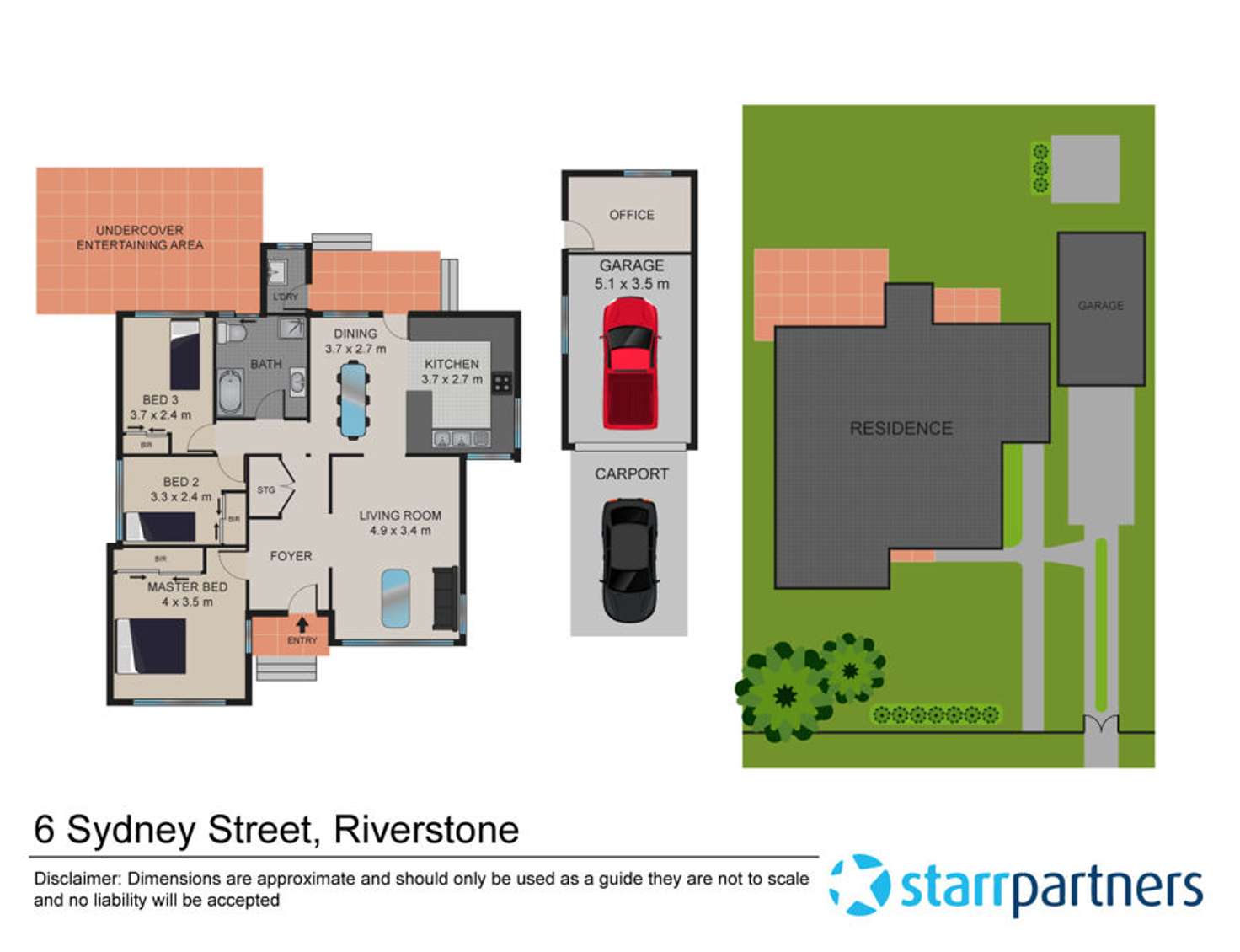 Floorplan of Homely house listing, 6 Sydney Street, Riverstone NSW 2765